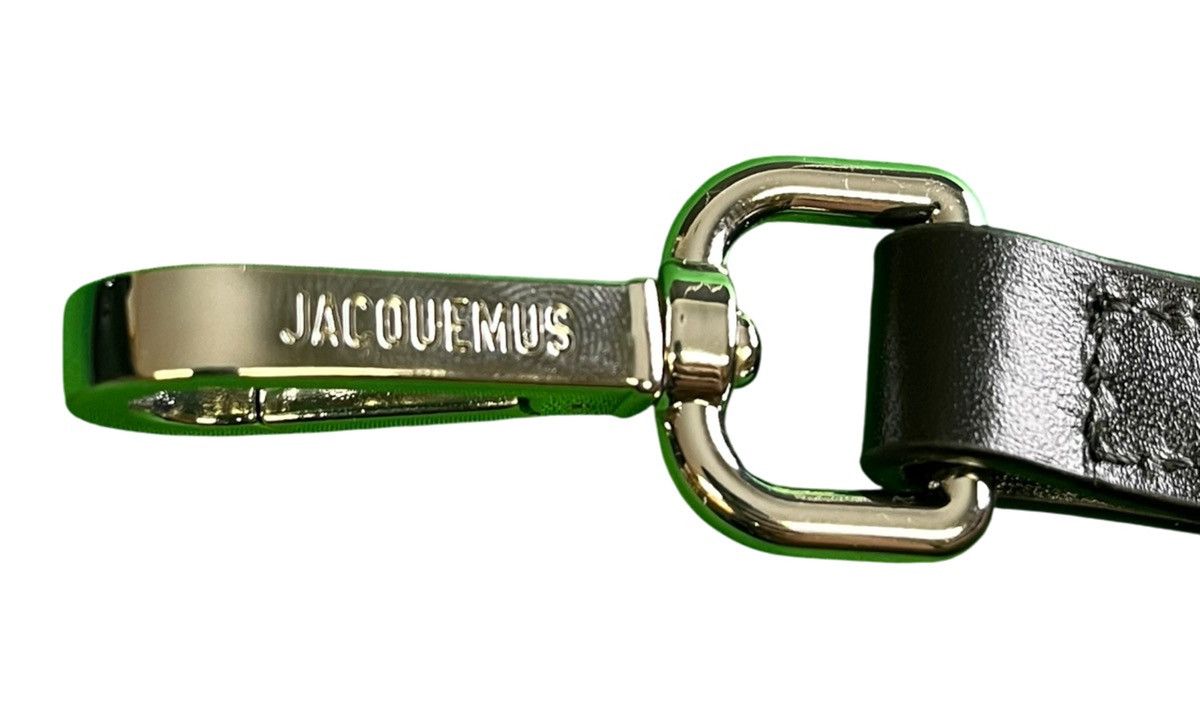 Jacquemus Jacquemus Grand Bambino Crossbody Handbag Silver Lettering Size ONE SIZE - 8 Thumbnail