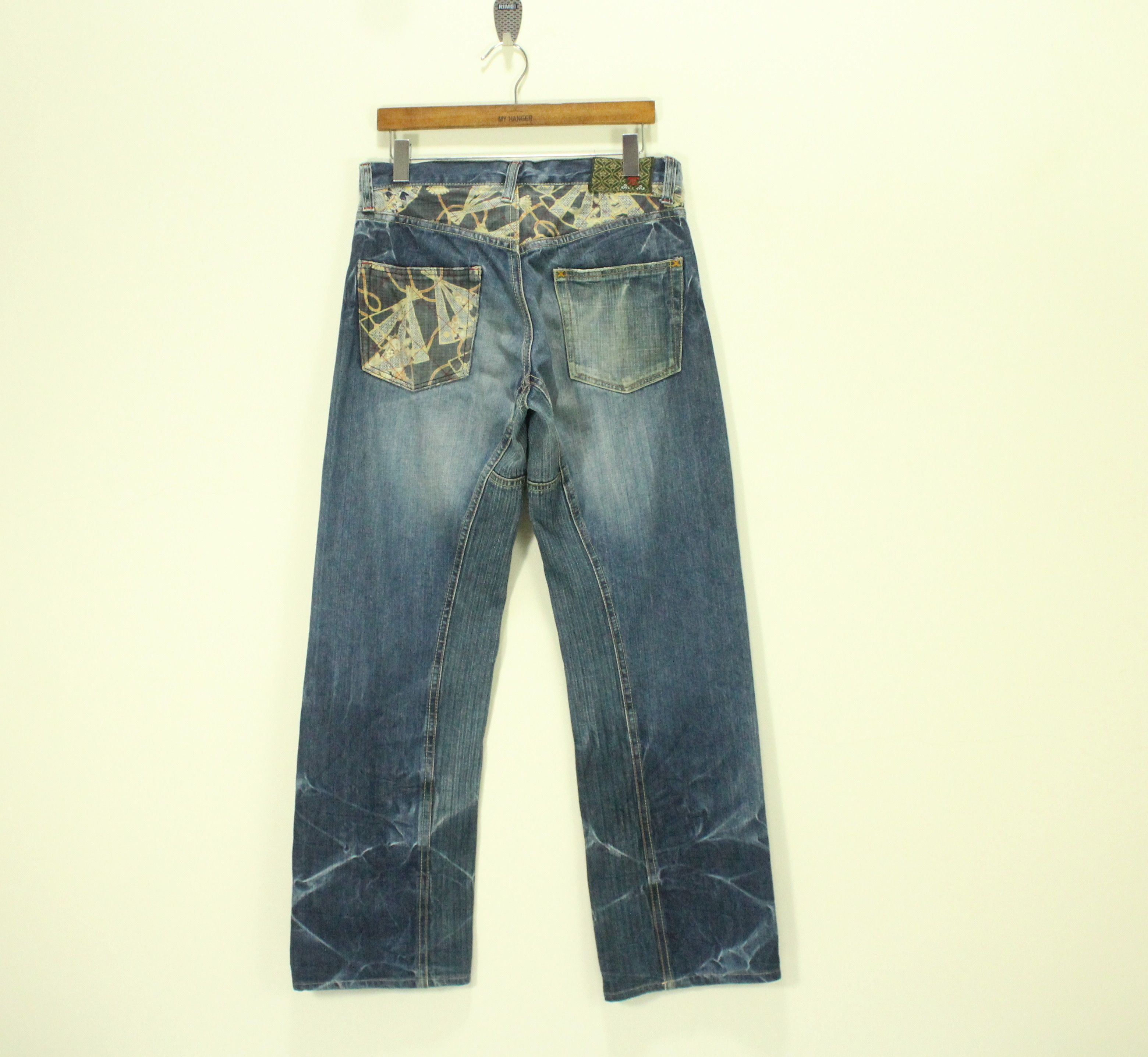 Eternal ETERNAL Denim Distressed Grunge Kapital Style Visvim Size US 32 / EU 48 - 9 Thumbnail