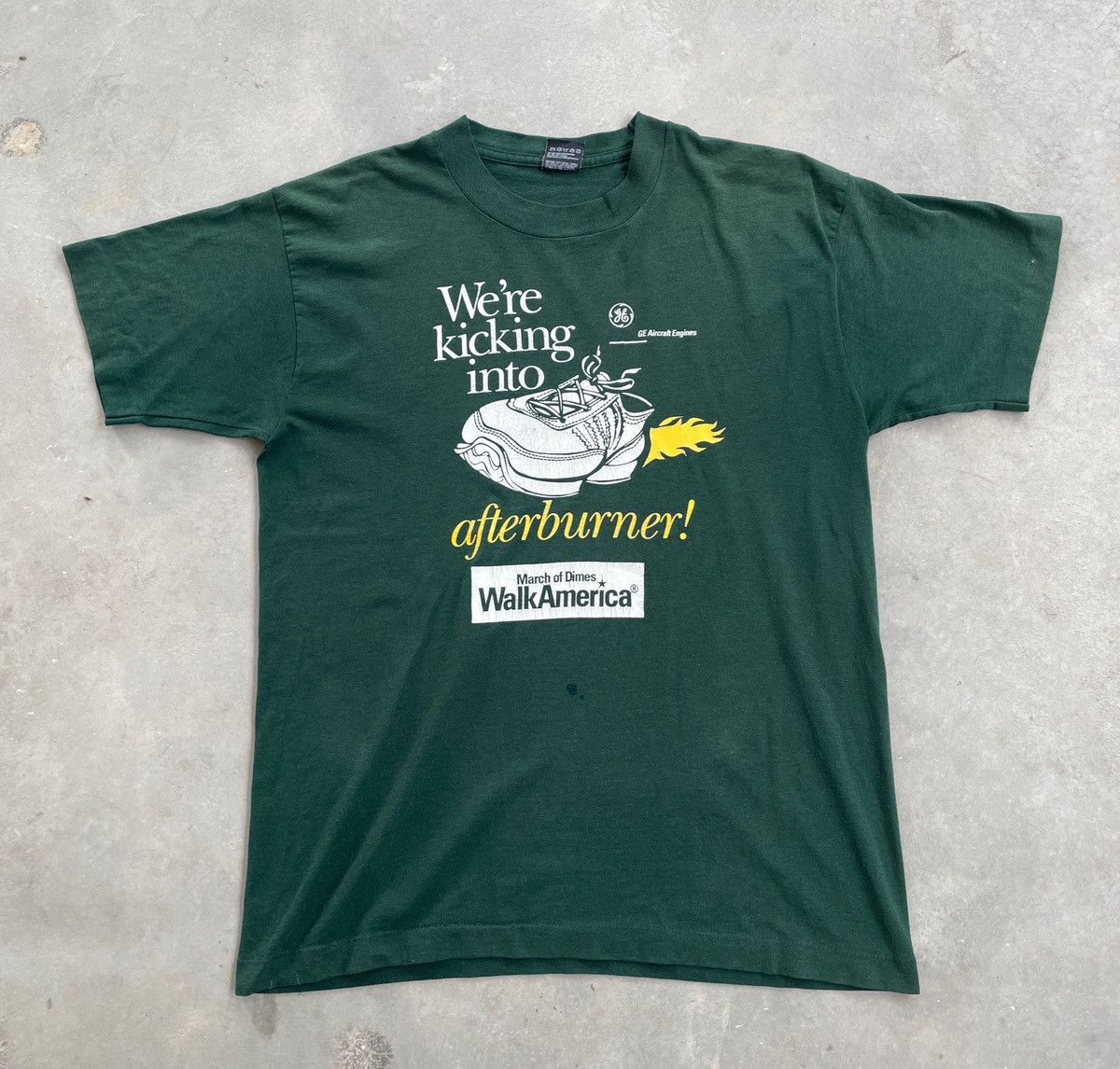 Fruit Of The Loom × Vintage VINTAGE GE ELFUNS TEE Size US L / EU 52-54 / 3 - 1 Thumbnail