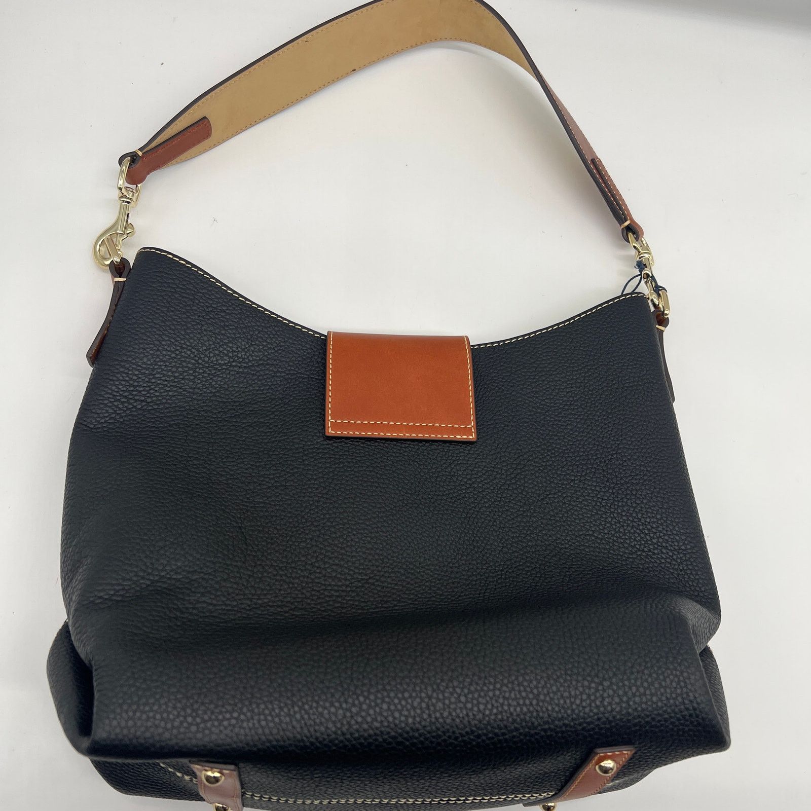 Dooney & Bourke Dooney & Bourke Turnlock Leather Large Sac Women Size ONE SIZE - 3 Thumbnail
