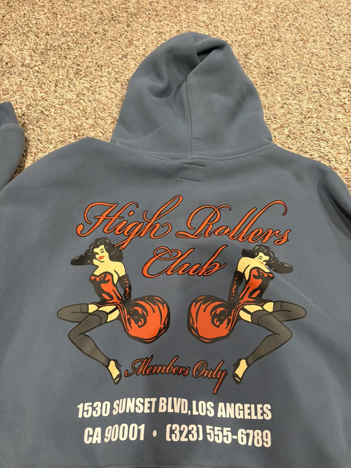 Pacsun Oversized Graphic Hoodie — High Rollers Club Size US XL / EU 56 / 4 - 2 Thumbnail
