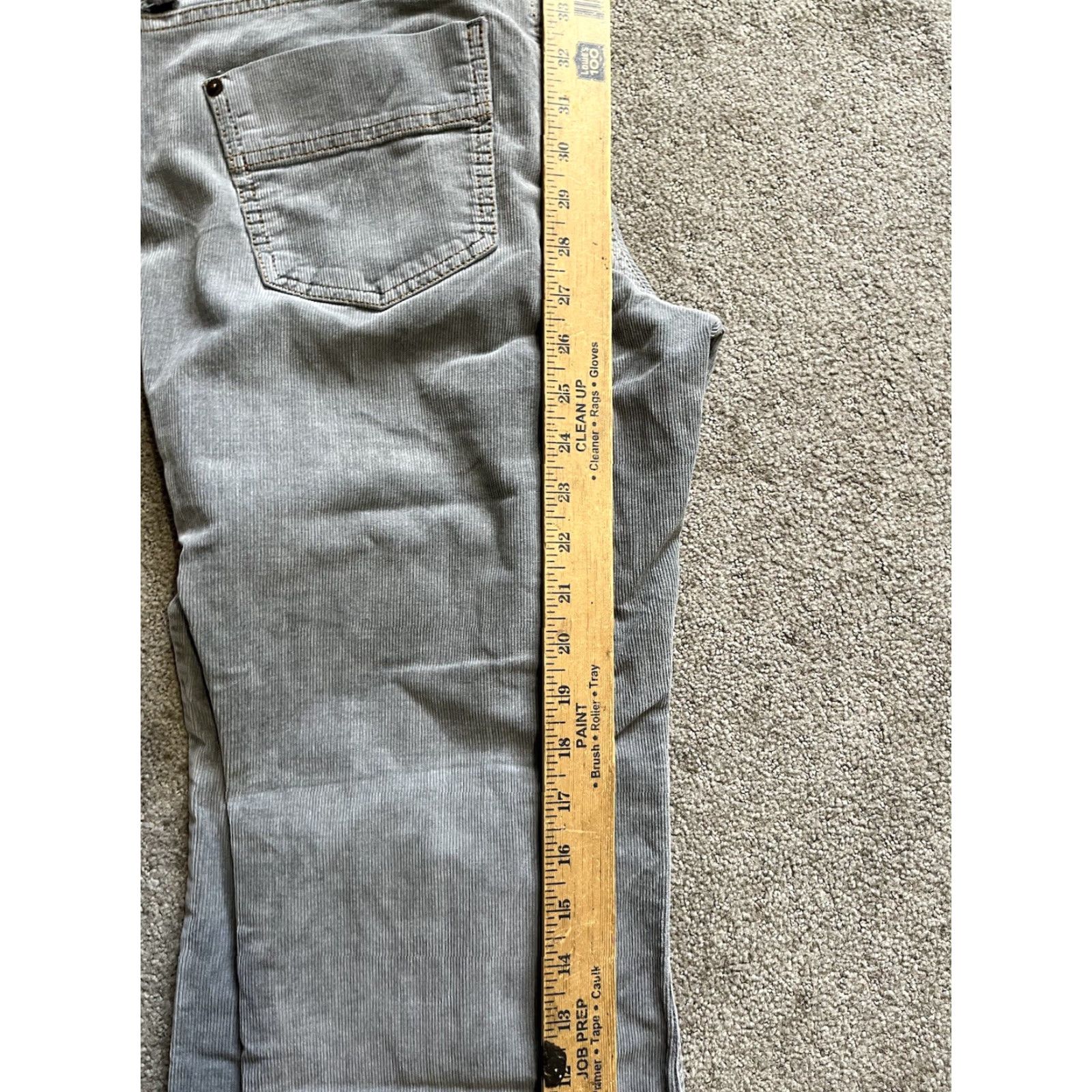 Eddie Bauer Eddie Bauer Pants Womens 10P Corduroy Classic Fit Stretch Gray Pants Size 32" / US 10 / IT 46 - 6 Thumbnail