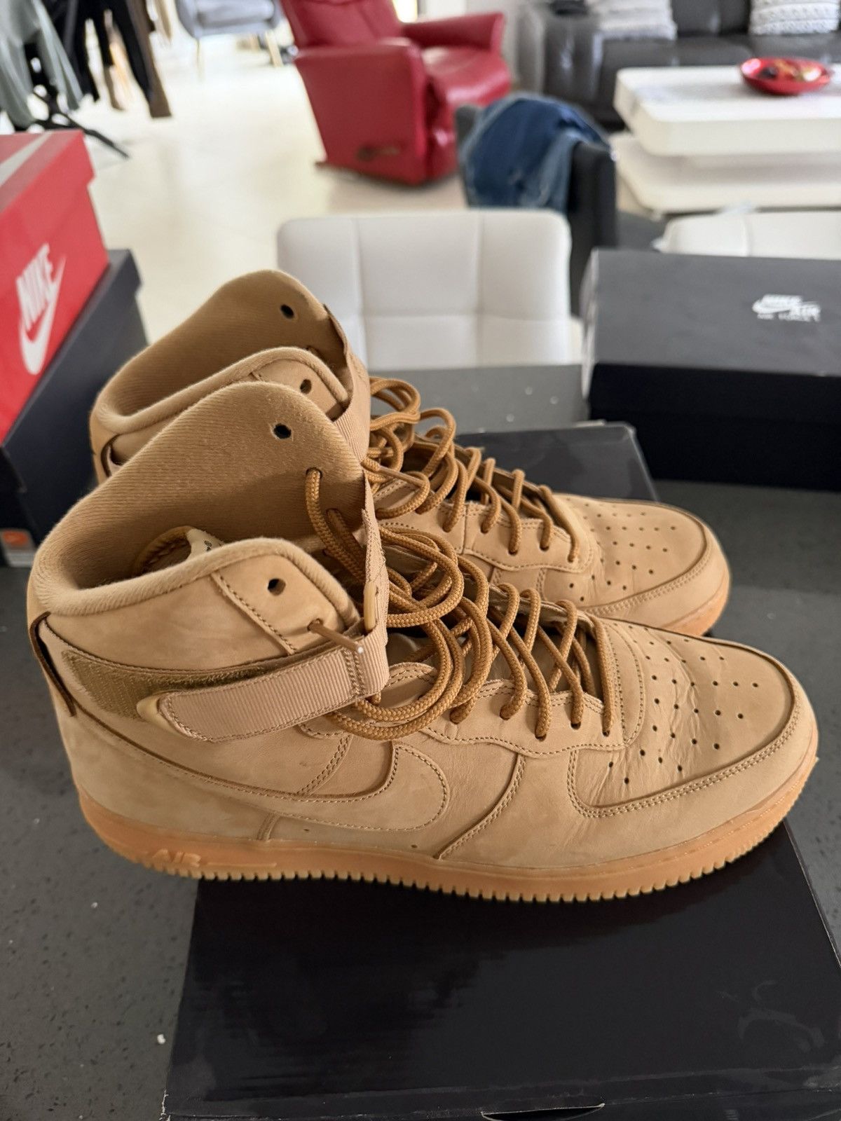 Nike Nike AF1 High WB Size US 11.5 / EU 44-45 - 7 Thumbnail