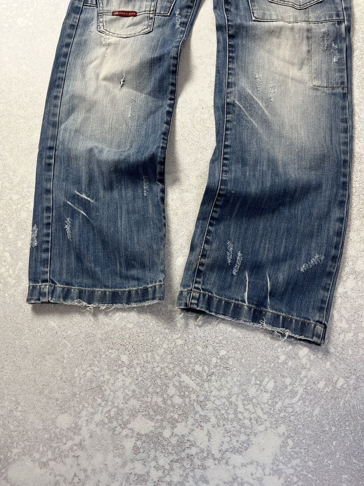 Japanese Brand × Vintage Vintage Japanese Cipobaxx Japanese Archival Patchwork jeans Size US 33 - 2 Thumbnail