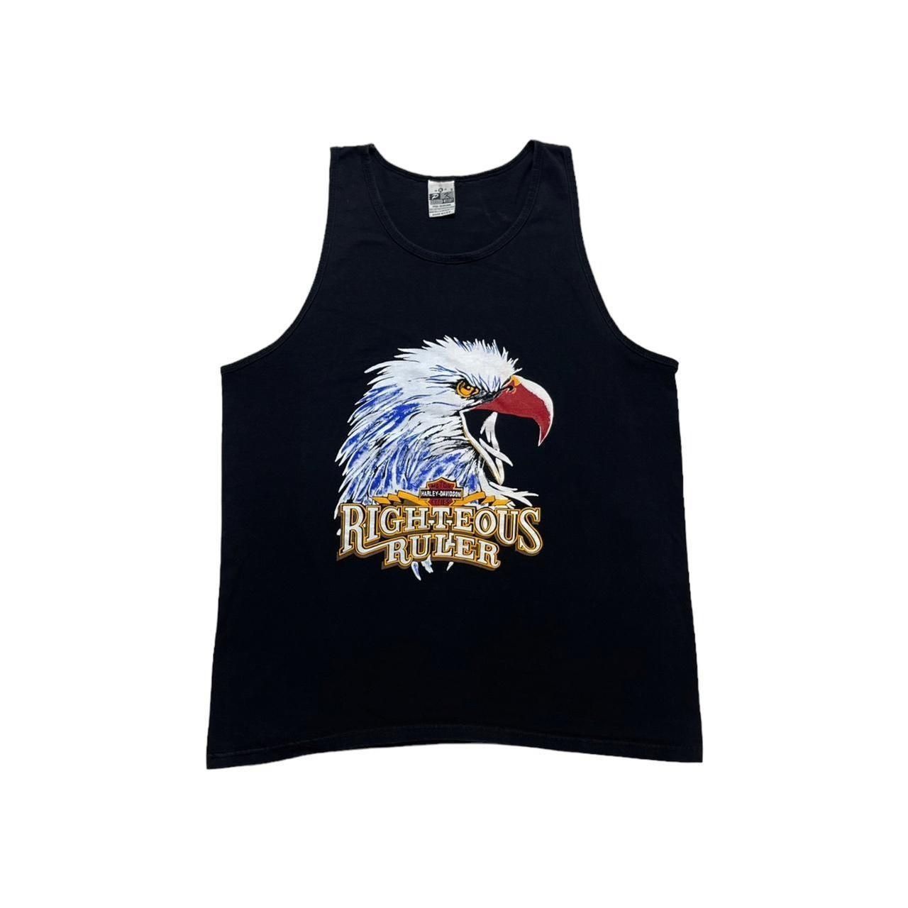 Harley Davidson × Vintage Vintage Harley Davidson Tank Top Size US XL / EU 56 / 4 - 1 Thumbnail