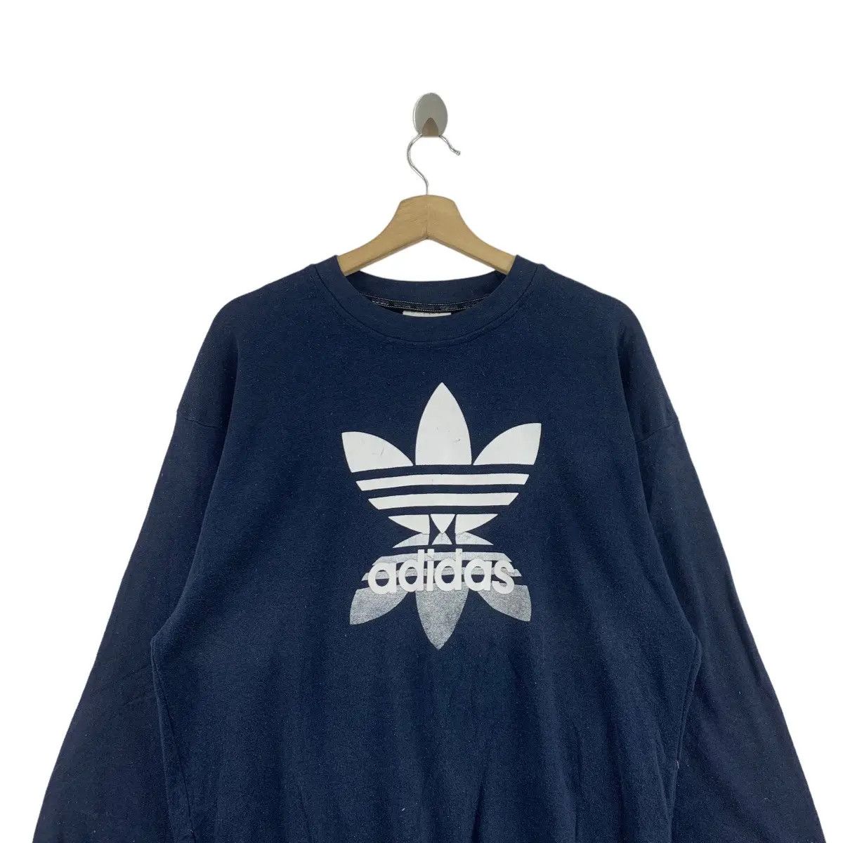Adidas Vintage 90’ ADIDAS ORIGINALS TREFOIL Shadow Logo Size L / US 10 / IT 46 - 4 Thumbnail
