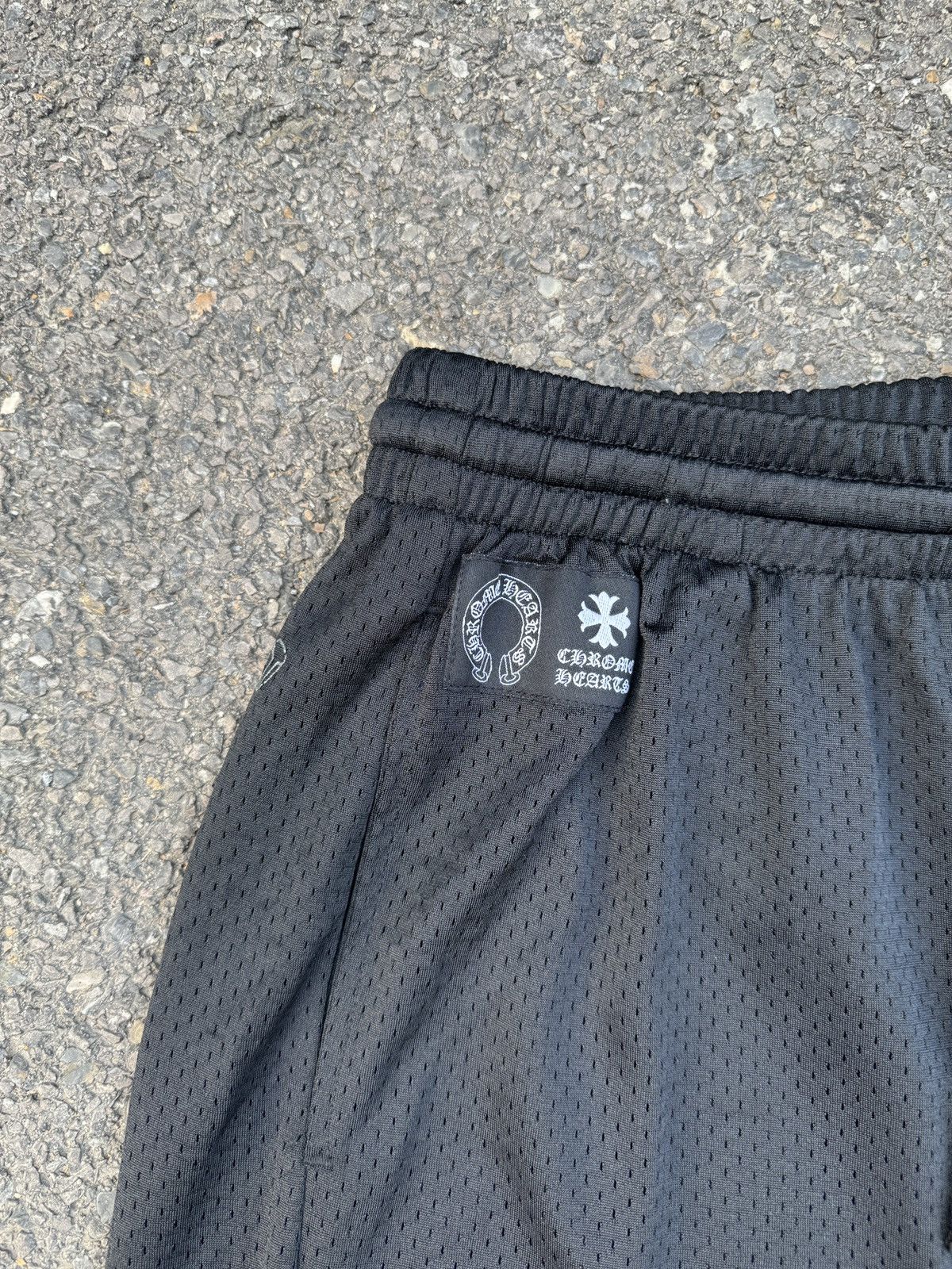 Chrome Hearts Chrome Hearts Black Mesh Shorts Sz. M Size US 32 / EU 48 - 2 Thumbnail