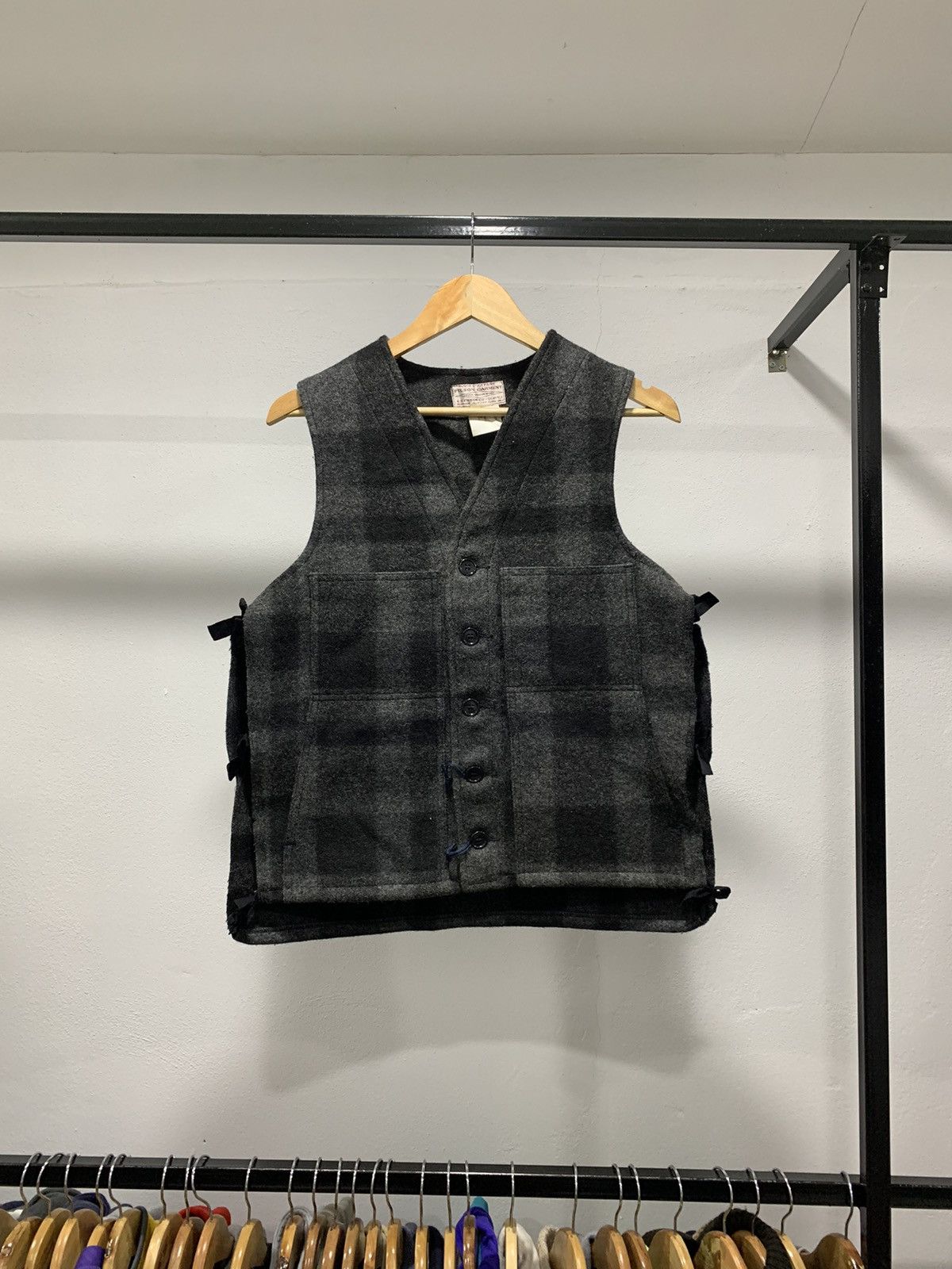 Rare💥 Filson Garment Wool Native Vest 80s