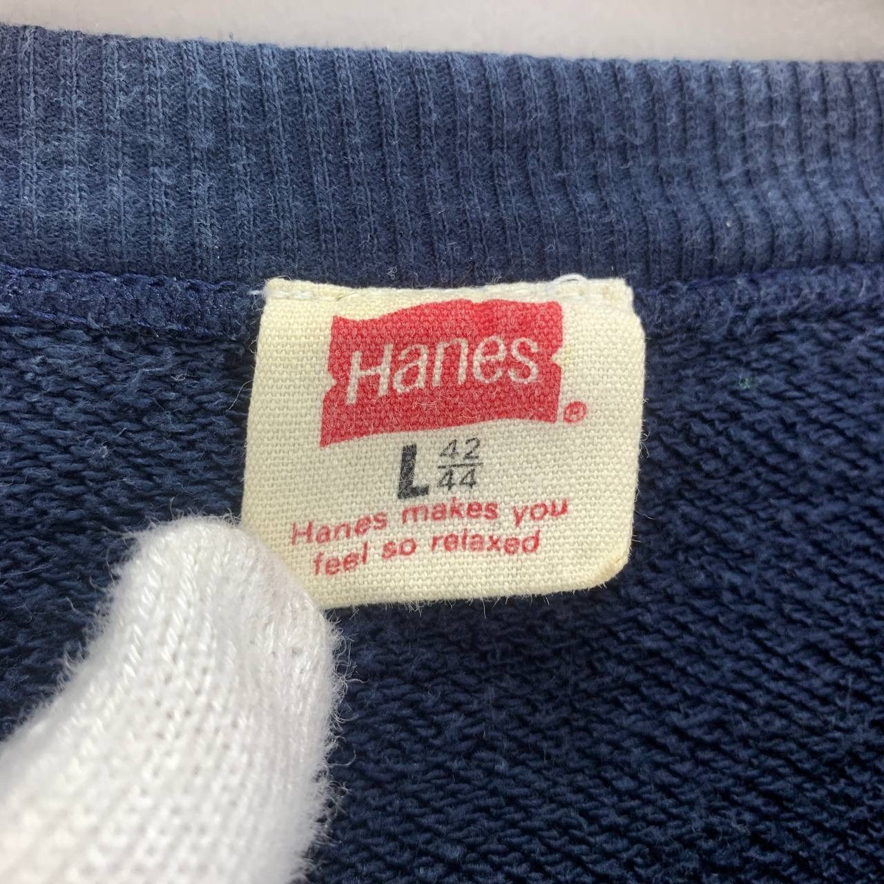 Hanes 90s Vintage BLUE BOY MOTOR SPORTS CLUB Sweatshirt #2491/J Size US M / EU 48-50 / 2 - 8 Thumbnail