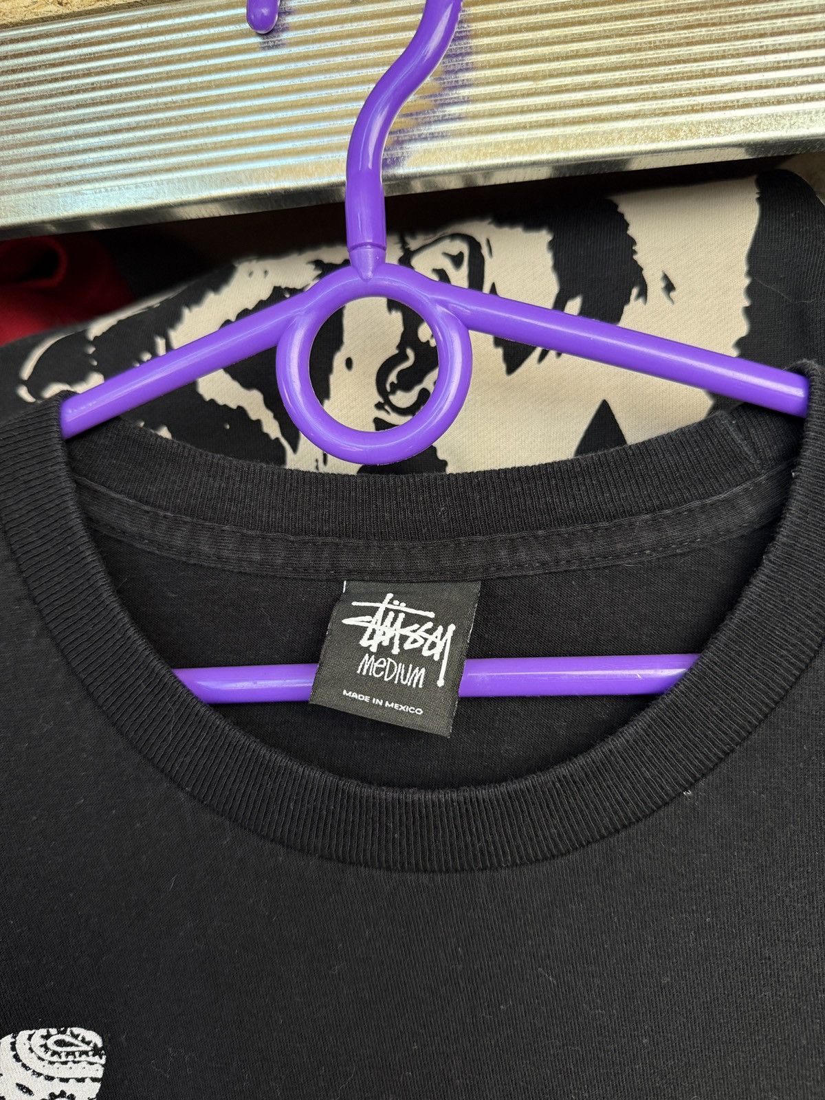 Stussy Black Stussy Skull Tee Size US M / EU 48-50 / 2 - 4 Thumbnail
