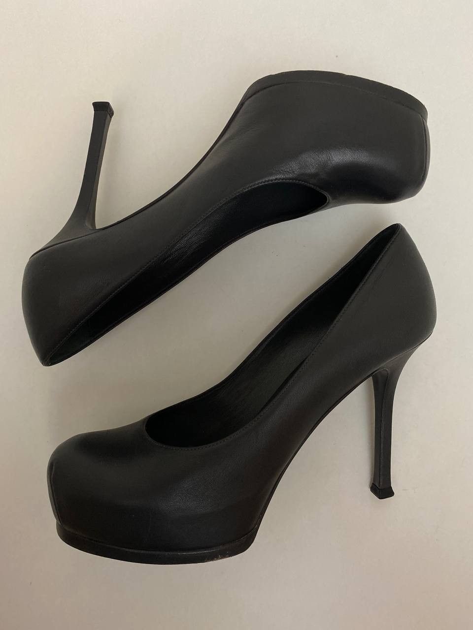 Yves Saint Laurent Yves Saint Laurent YSL Trib Too Leather High Heels Size US 6.5 / IT 36.5 - 5 Thumbnail