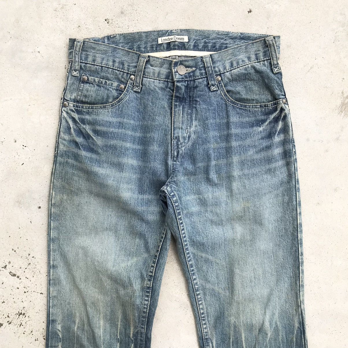 Hysteric Glamour Y2K London Denim / Hysteric Glamour Style Flare Jeans Denim Size 28" / US 6 / IT 42 - 3 Thumbnail