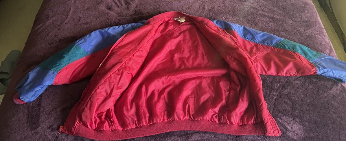 Vintage 80s 90s Nike Colorblock Bomber Jacket XL (Fits M)