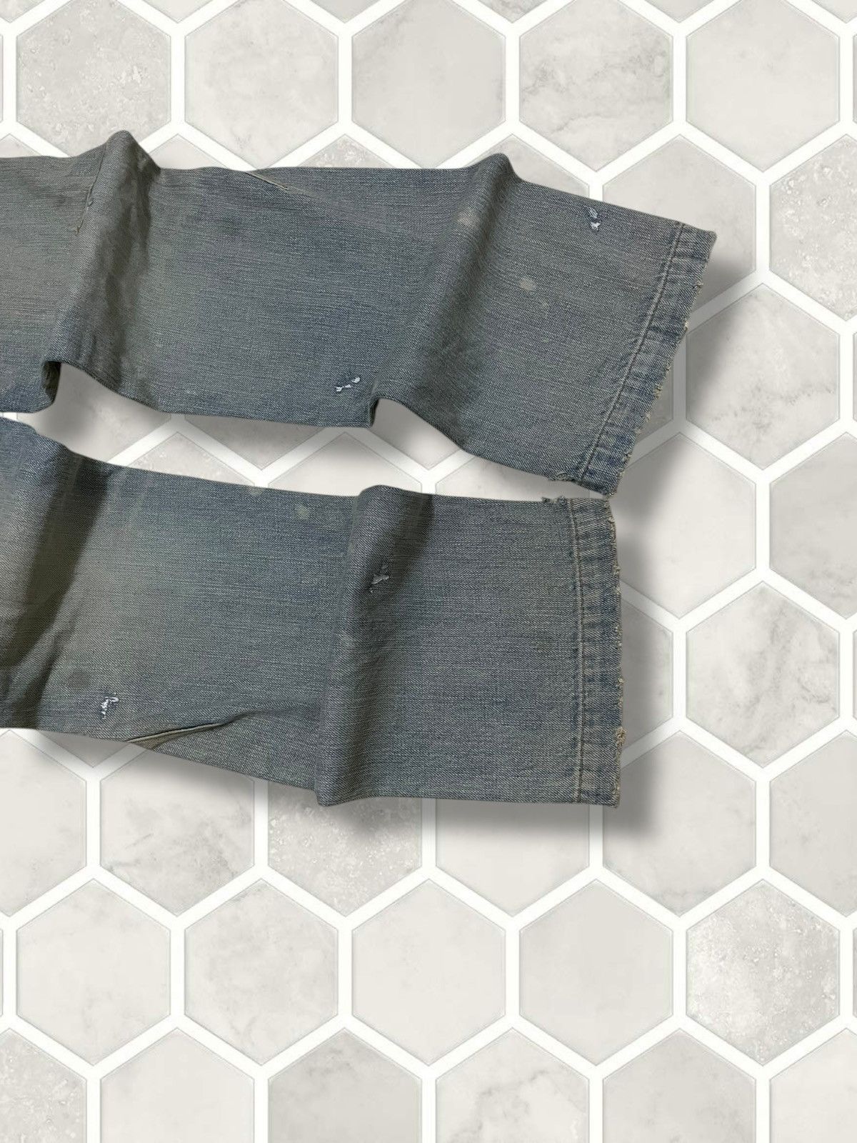 Tornado Mart Vintage Original Designer Japan RNA Punk Mudwash Denim Size US 31 - 5 Thumbnail
