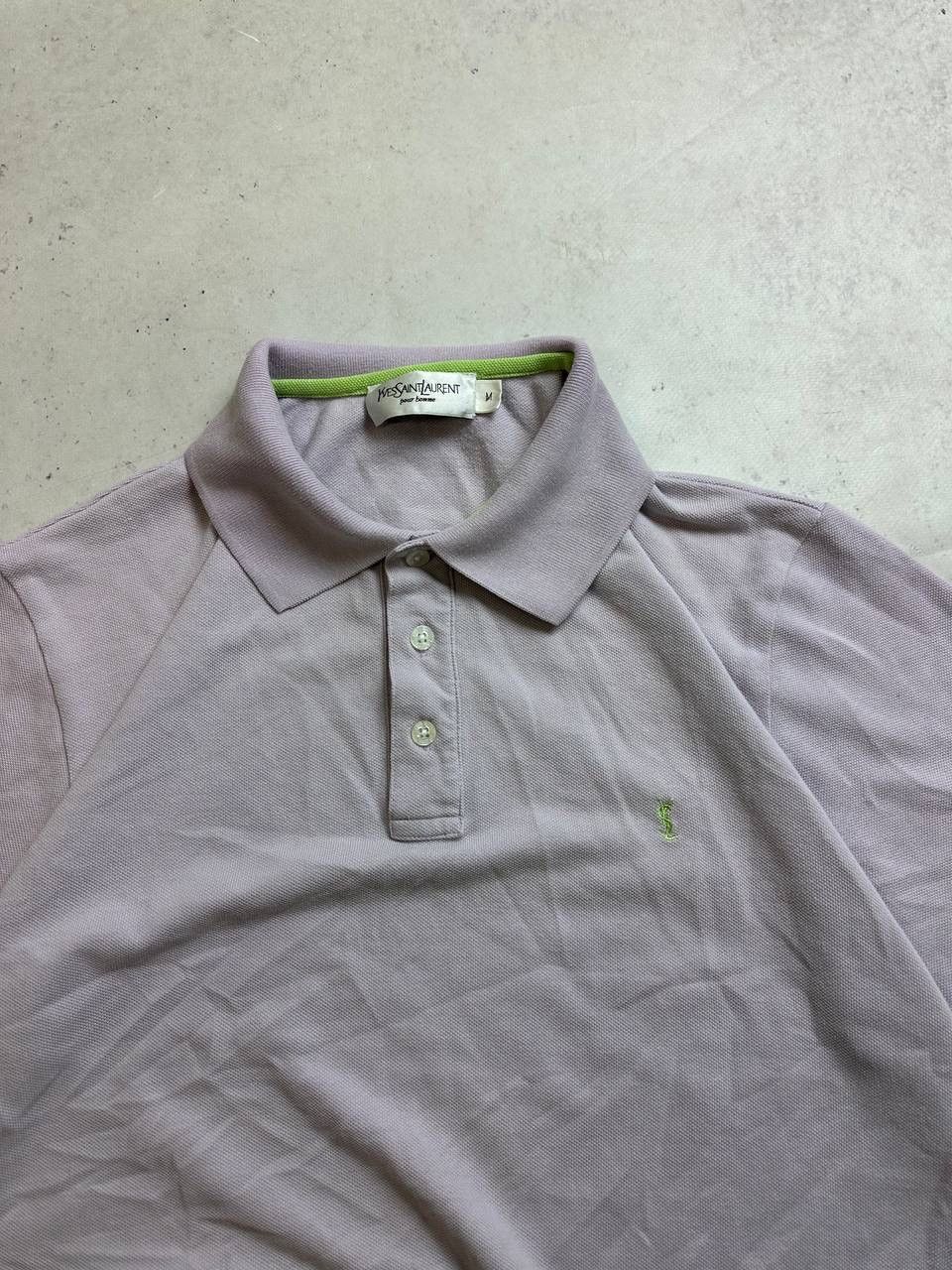 Polo Ralph Lauren × Vintage Vintage YSL Yves Saint Laurent Polo Shirt M Size US M / EU 48-50 / 2 - 3 Thumbnail