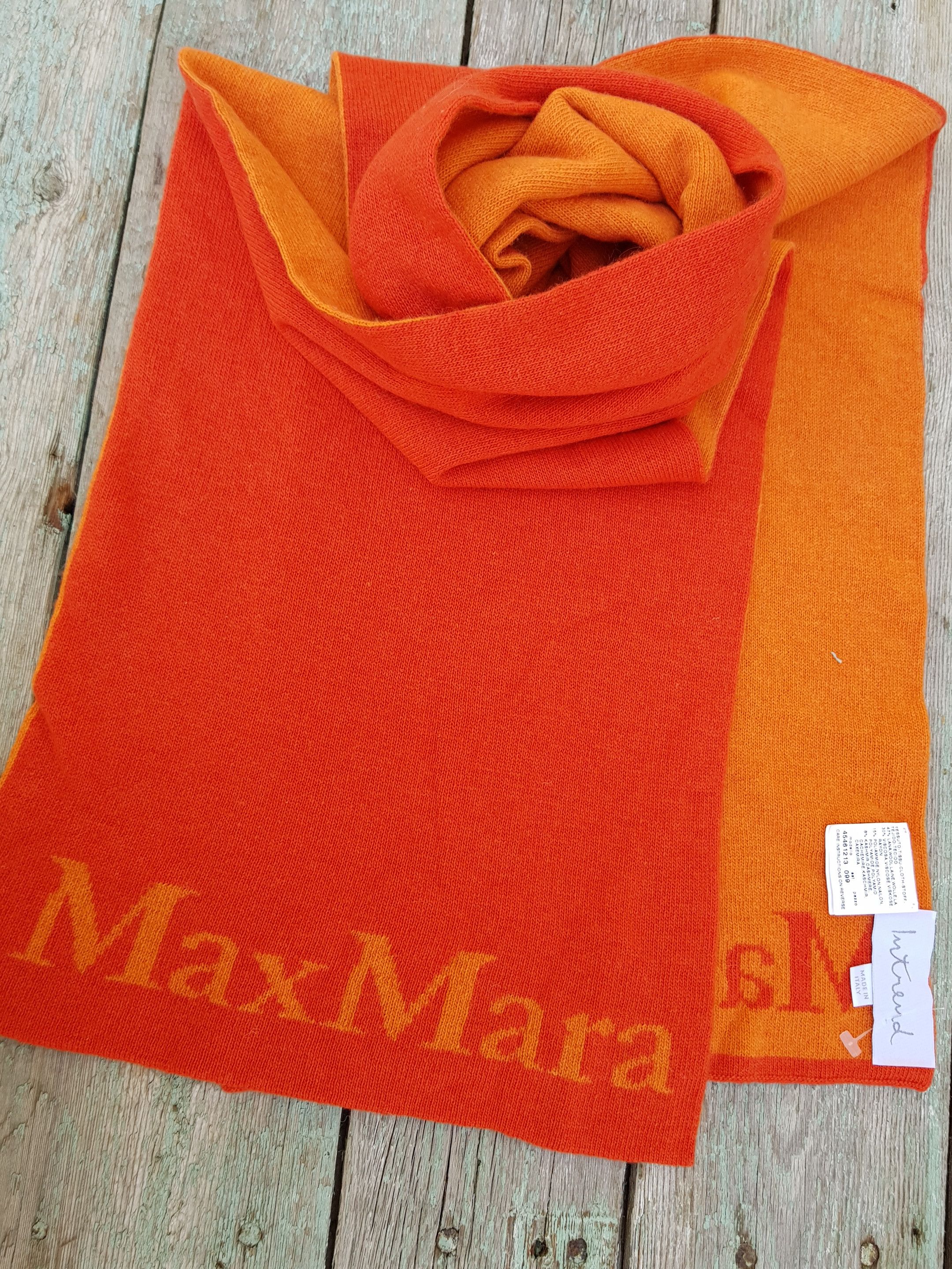 Max Mara Max Mara Scarf with Cashmere/ Muffler/ Neckwear Size ONE SIZE - 1 Thumbnail