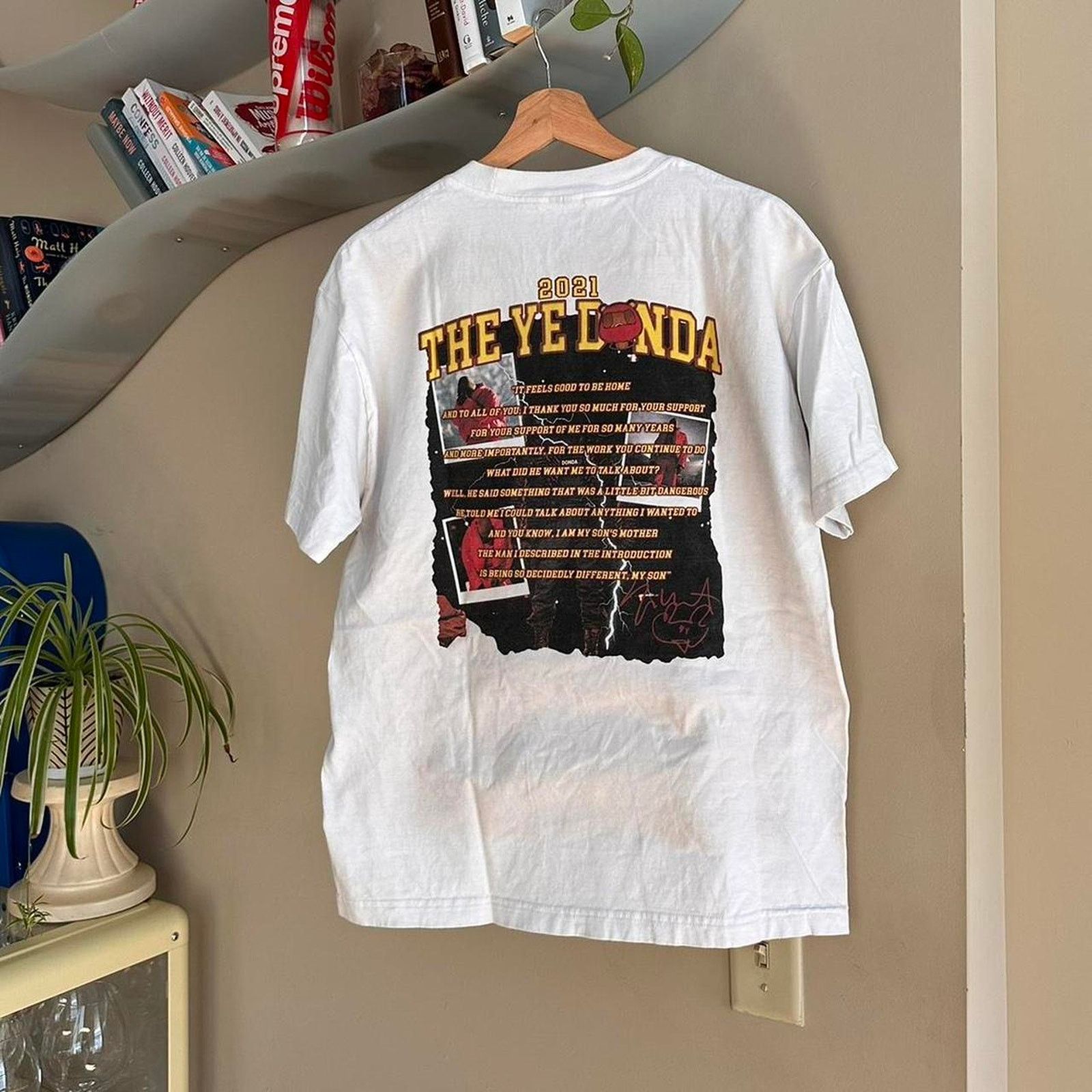 Kanye West × Rap Tees Vintage Y2K Kanye West Donda Boot Rap Shirt Size US M / EU 48-50 / 2 - 5 Thumbnail