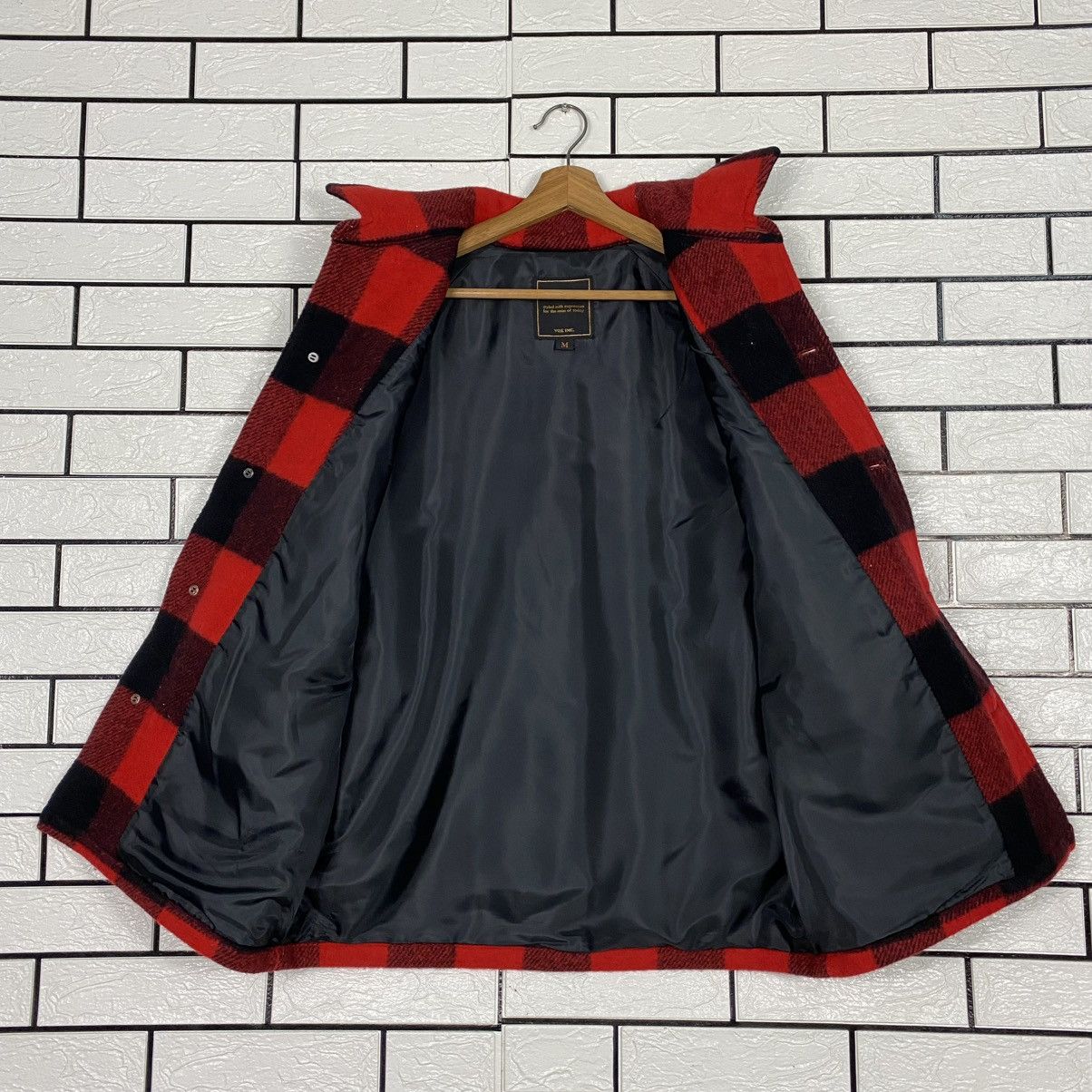 Japanese Brand 🔥VINTAGE WOOL MACKINAW JACKET VOX TARTAN DESIGN ISSEY MIYAKE Size US M / EU 48-50 / 2 - 14 Thumbnail