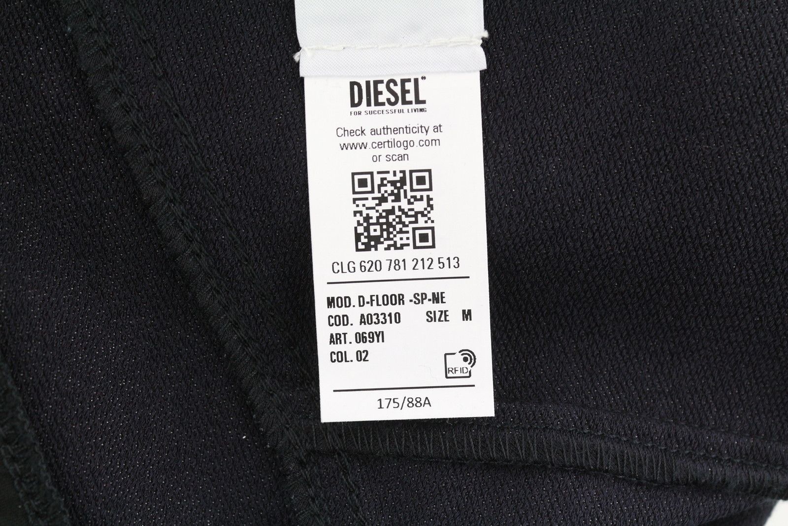 Diesel D-FLOOR-SP-NE M Sleeveless Zip Crew Mini Dress 41307 Size M / US 6-8 / IT 42-44 - 8 Thumbnail