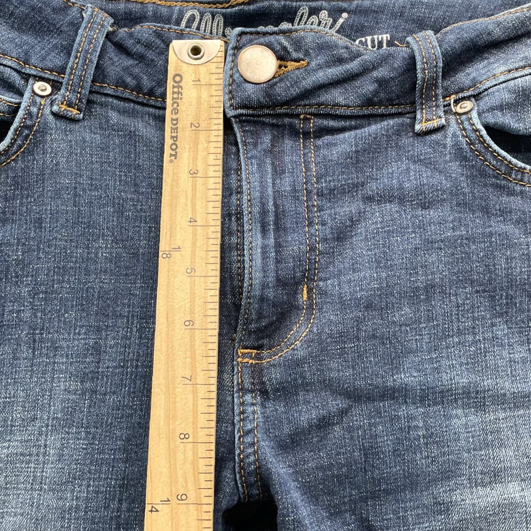 Wrangler Wrangler Bootcut Jeans Women's 32x32 Workwear Western Y2k Cowgirl Rodeo 90s Jeans Blue Cotton Blend 5-Pocket Relaxed Mid Rise Women's Shoes? Size 24" / US 00 / IT 34 - 5 Thumbnail