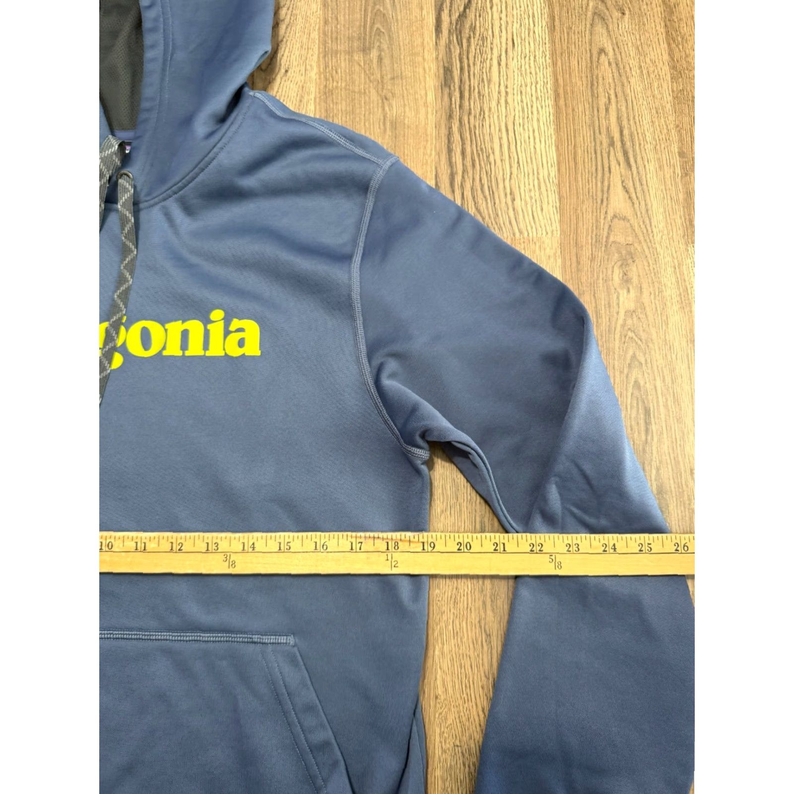 Patagonia Patagonia Sweatshirt Men's Small Blue Pullover Drawstring Crew Neck Fleece Logo Solid Vintage No Size US S / EU 44-46 / 1 - 7 Thumbnail