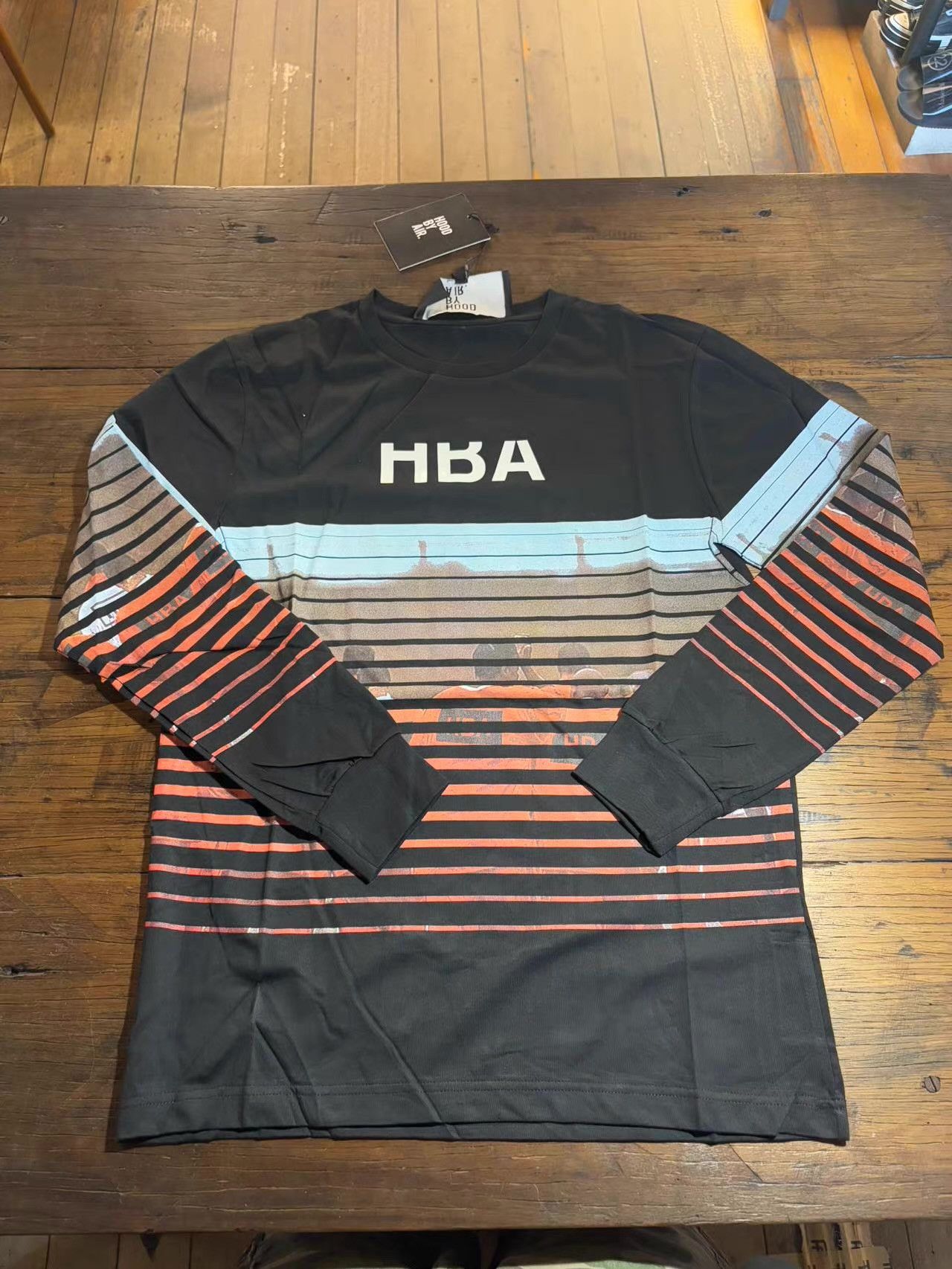 Hood By Air Hood By Air Aphex Twin Long Sleeve Tee | Grailed