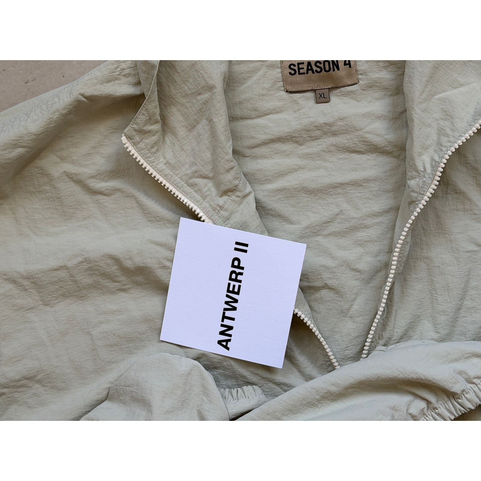 Yeezy Yeezy Season 4 beige anorak jacket Size US XL / EU 56 / 4 - 7 Thumbnail