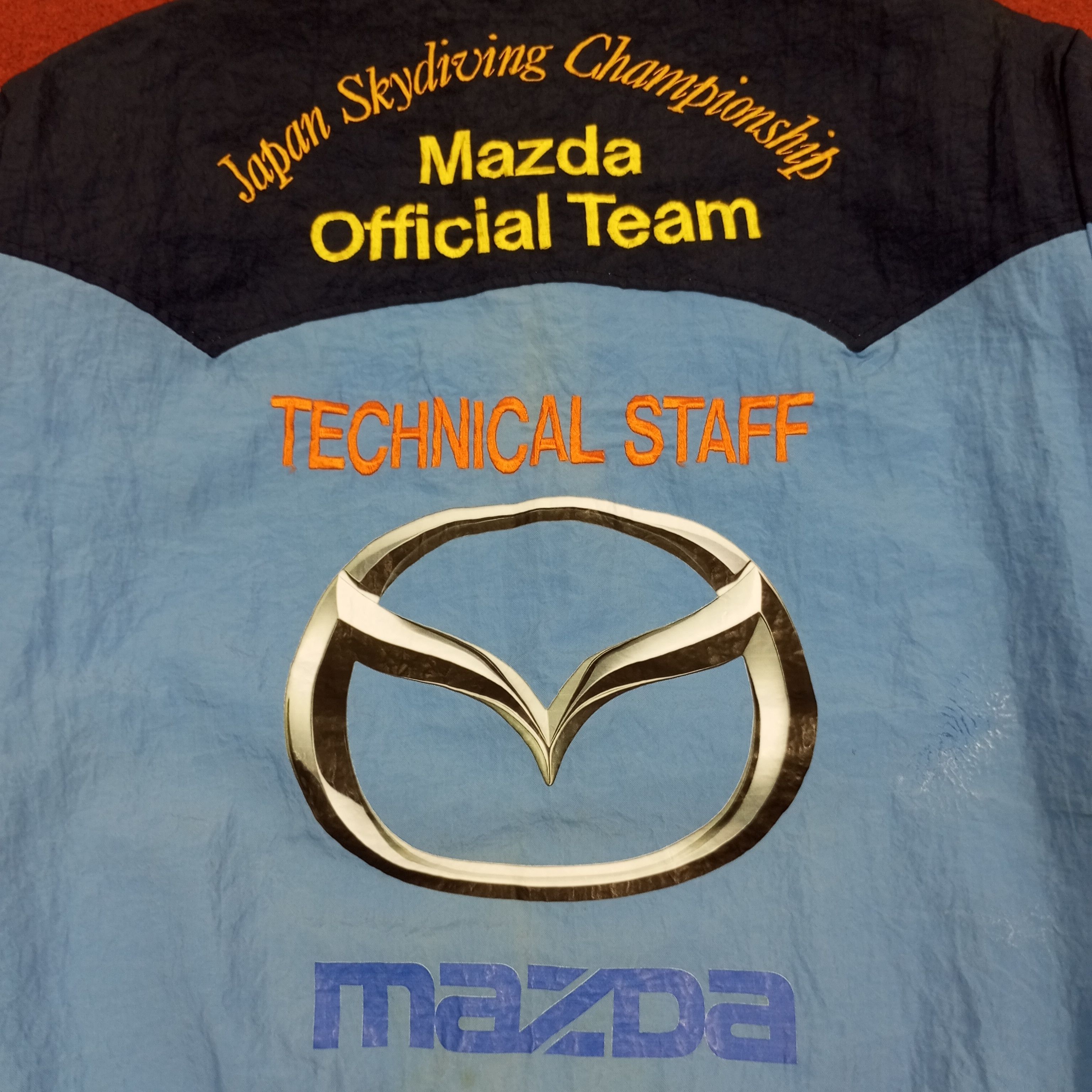 Japanese Brand Mazda Official Team Workwear Style Custom Art Jacket Size US M / EU 48-50 / 2 - 2 Thumbnail
