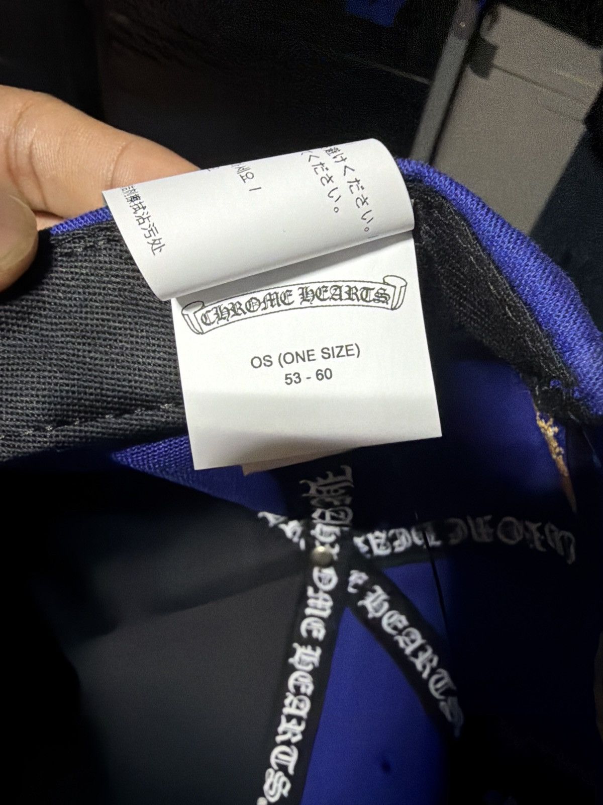 Chrome Hearts Chrome Hearts Baseball Hat Size ONE SIZE - 4 Thumbnail