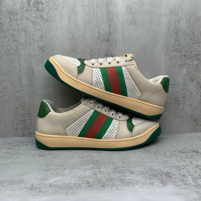 Gucci Gucci Vintage Dirty Sneakers Size 36-2505 Size US 6 / IT 36 - 2 Thumbnail