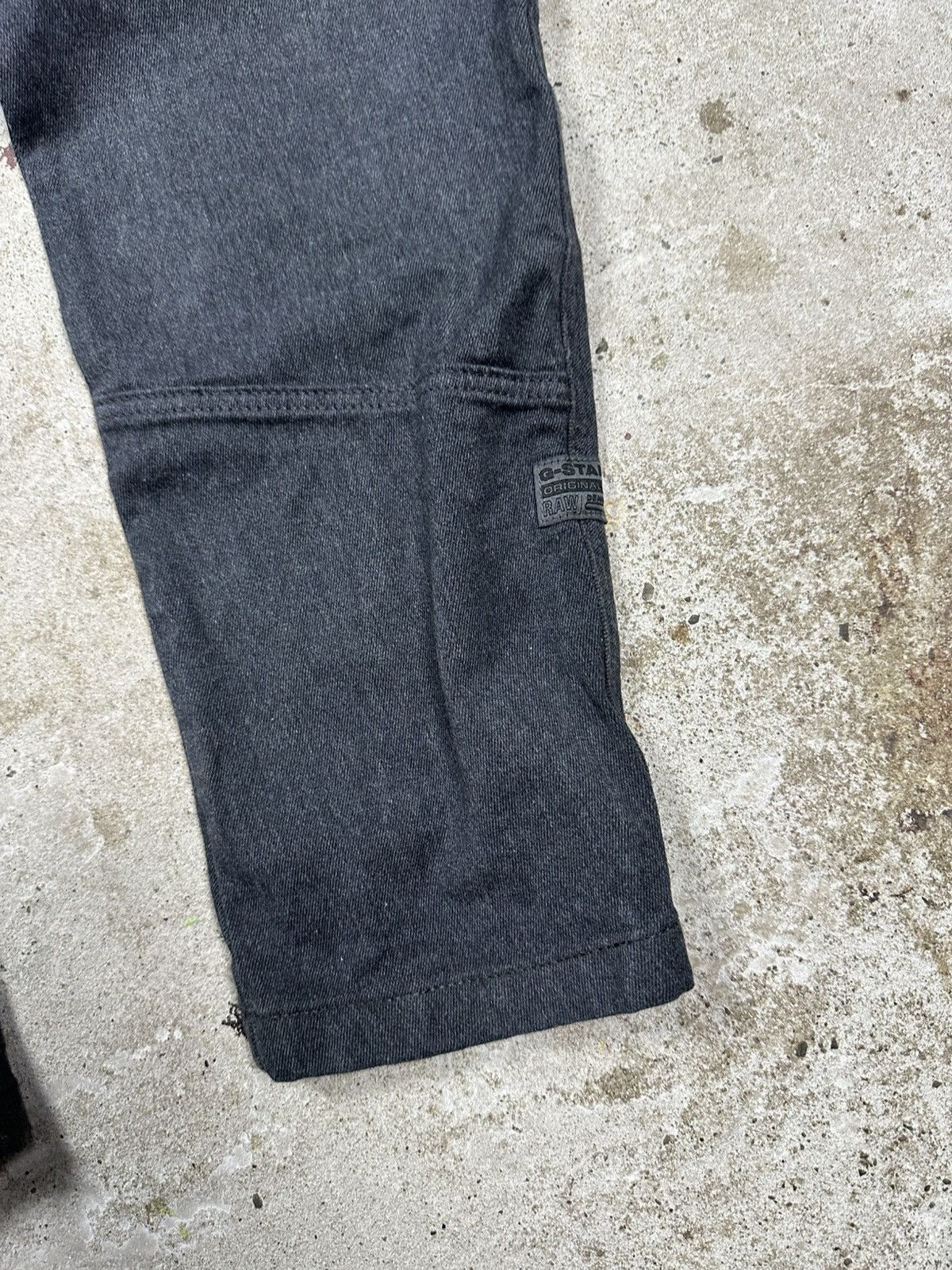 G-Star G Star Raw Zip Pkt 3D Cargo Pants Gray y2k Size US 31 - 4 Thumbnail