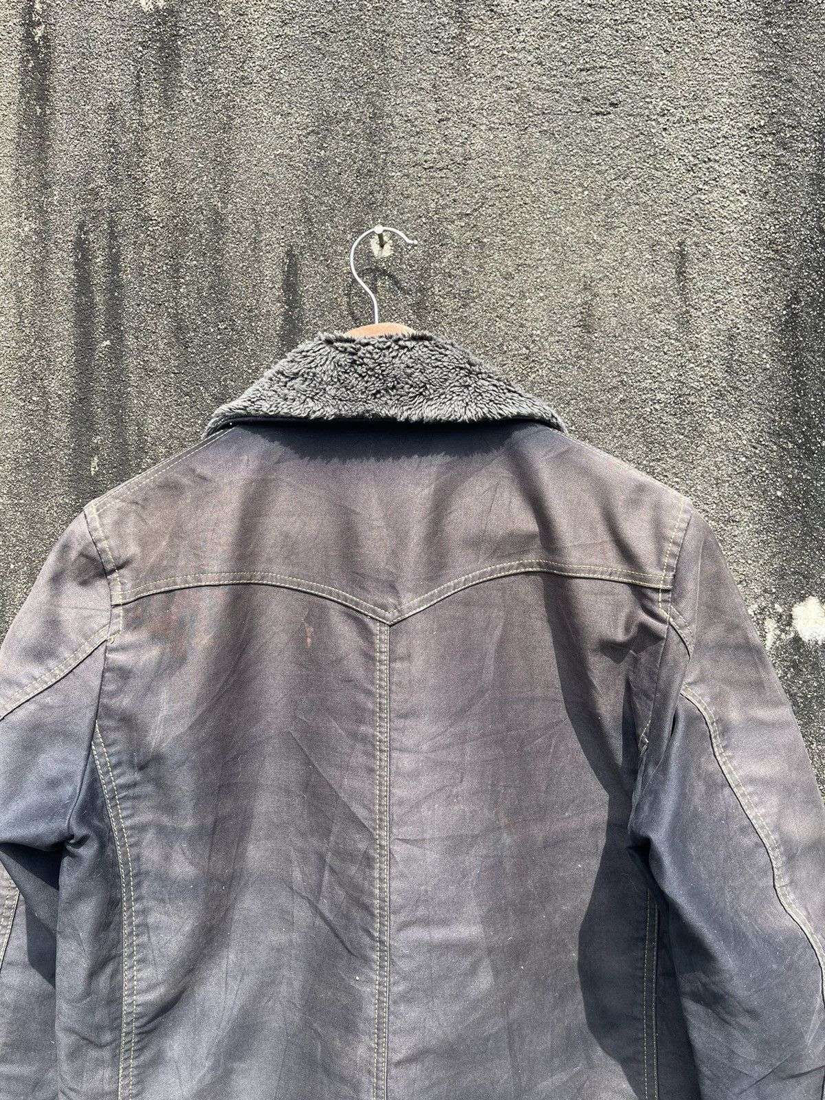 Levi's Vintage Levi’s Sherpa-Lined Barn Coat - Distressed Black Size US M / EU 48-50 / 2 - 9 Thumbnail