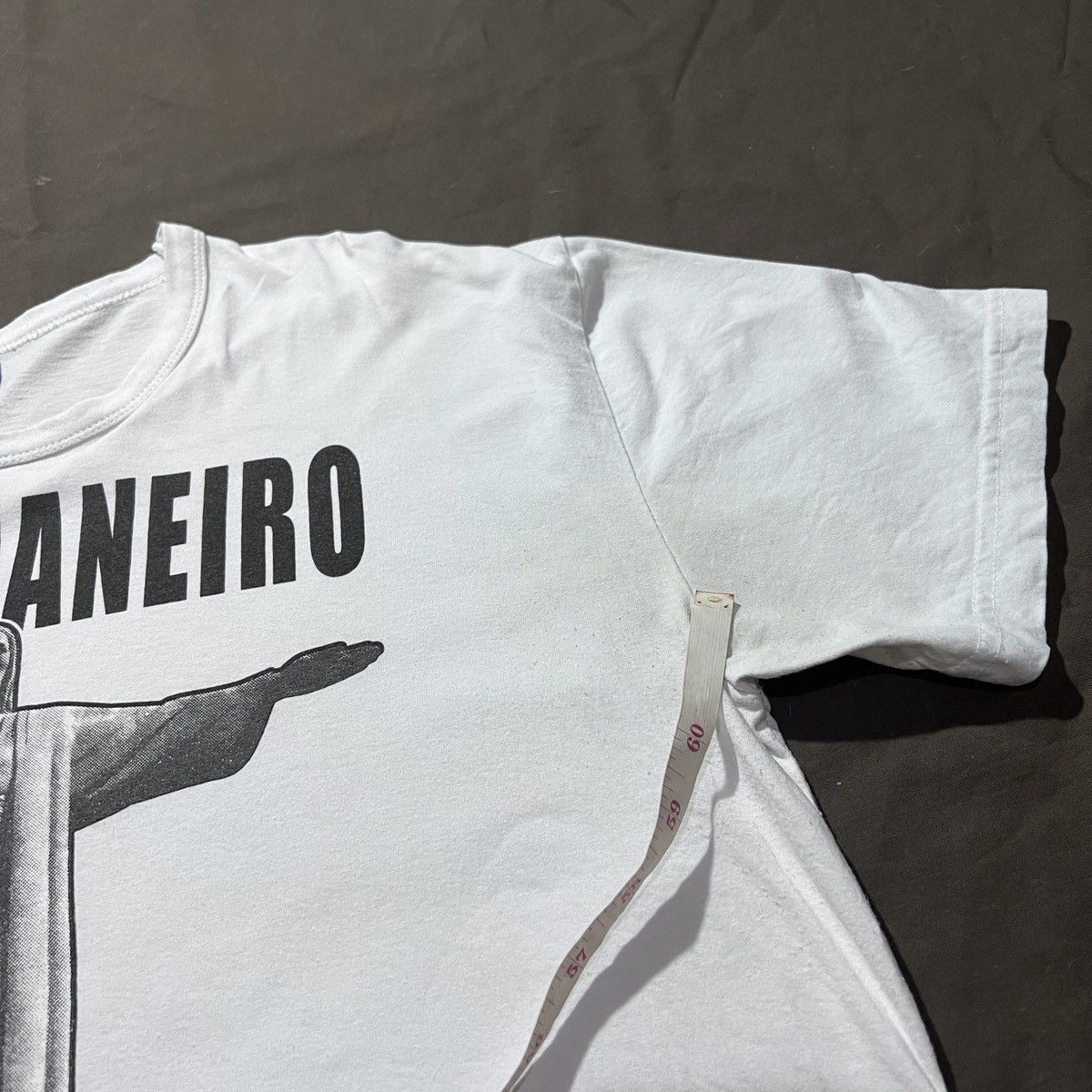 Vintage Vintage Y2K Rio de Janeiro God Jesus Bible Holy Tee Size US L / EU 52-54 / 3 - 6 Thumbnail