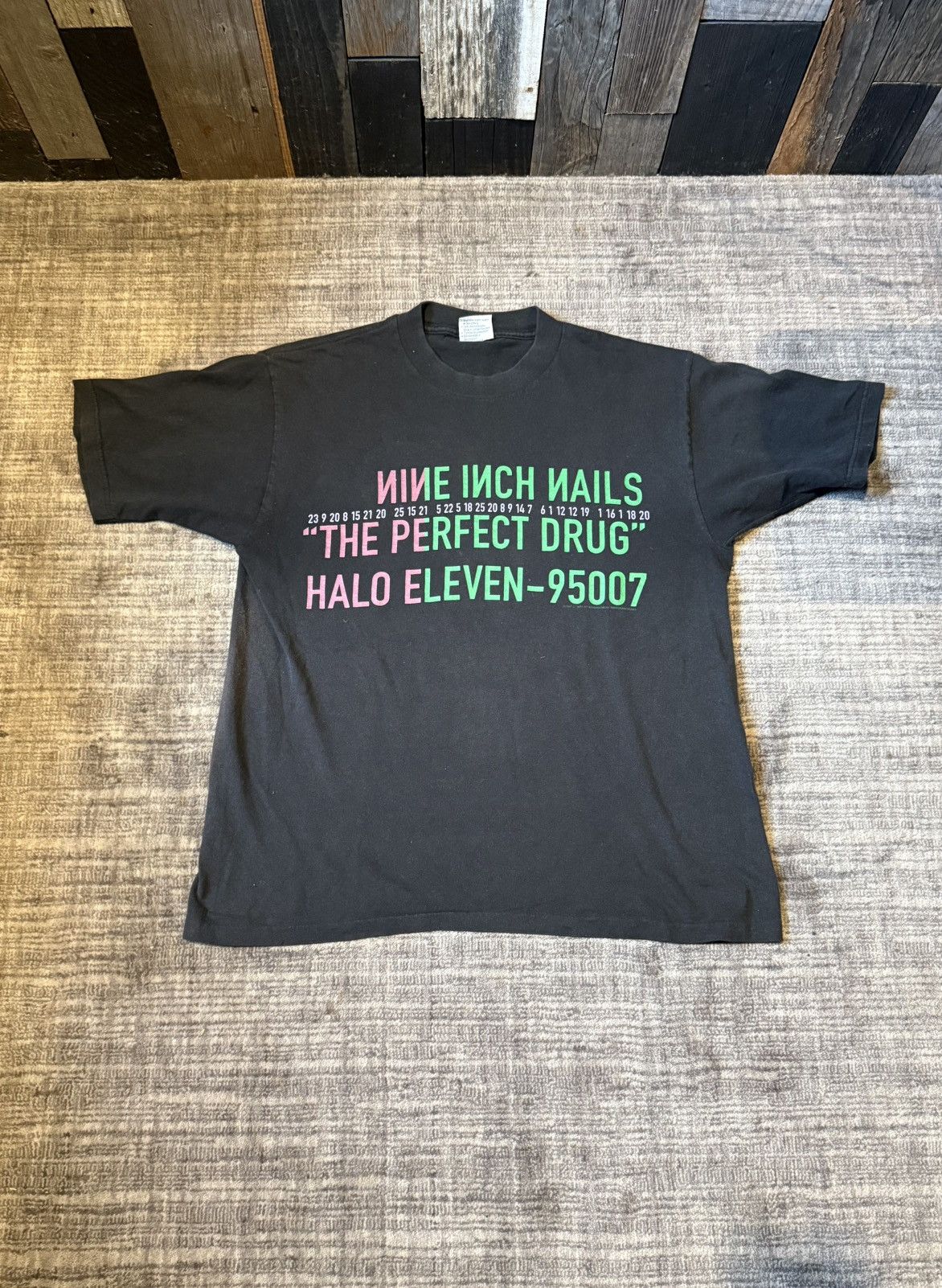 All Sport Nine Inch Nails Vintage Rare 90s 'The Perfect Drug' Shirt Size US L / EU 52-54 / 3 - 1 Thumbnail