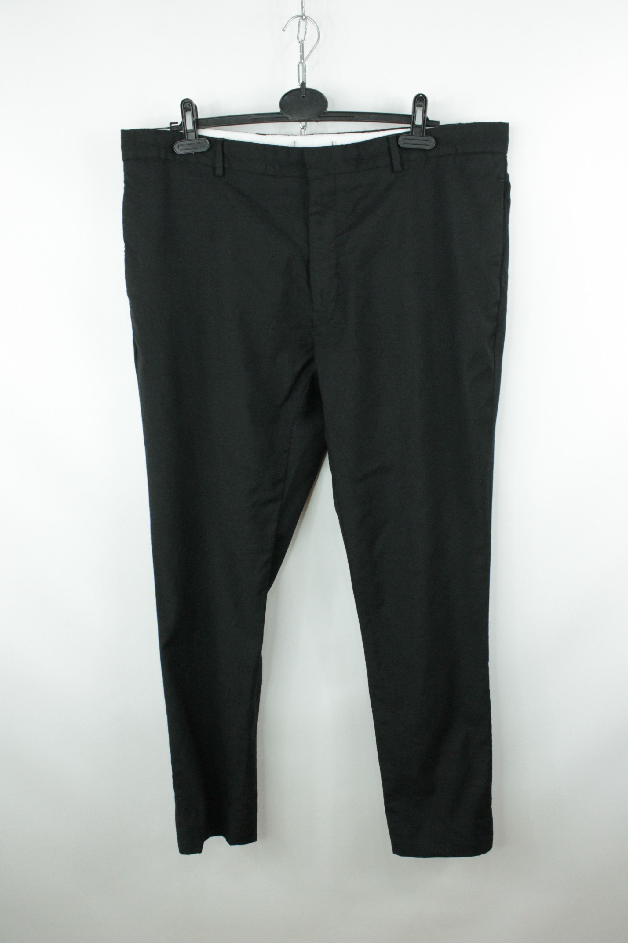 Bottega Veneta Bottega Veneta Slim Fit Casual Black Wool Pants Size US 38 / EU 54 - 1 Thumbnail