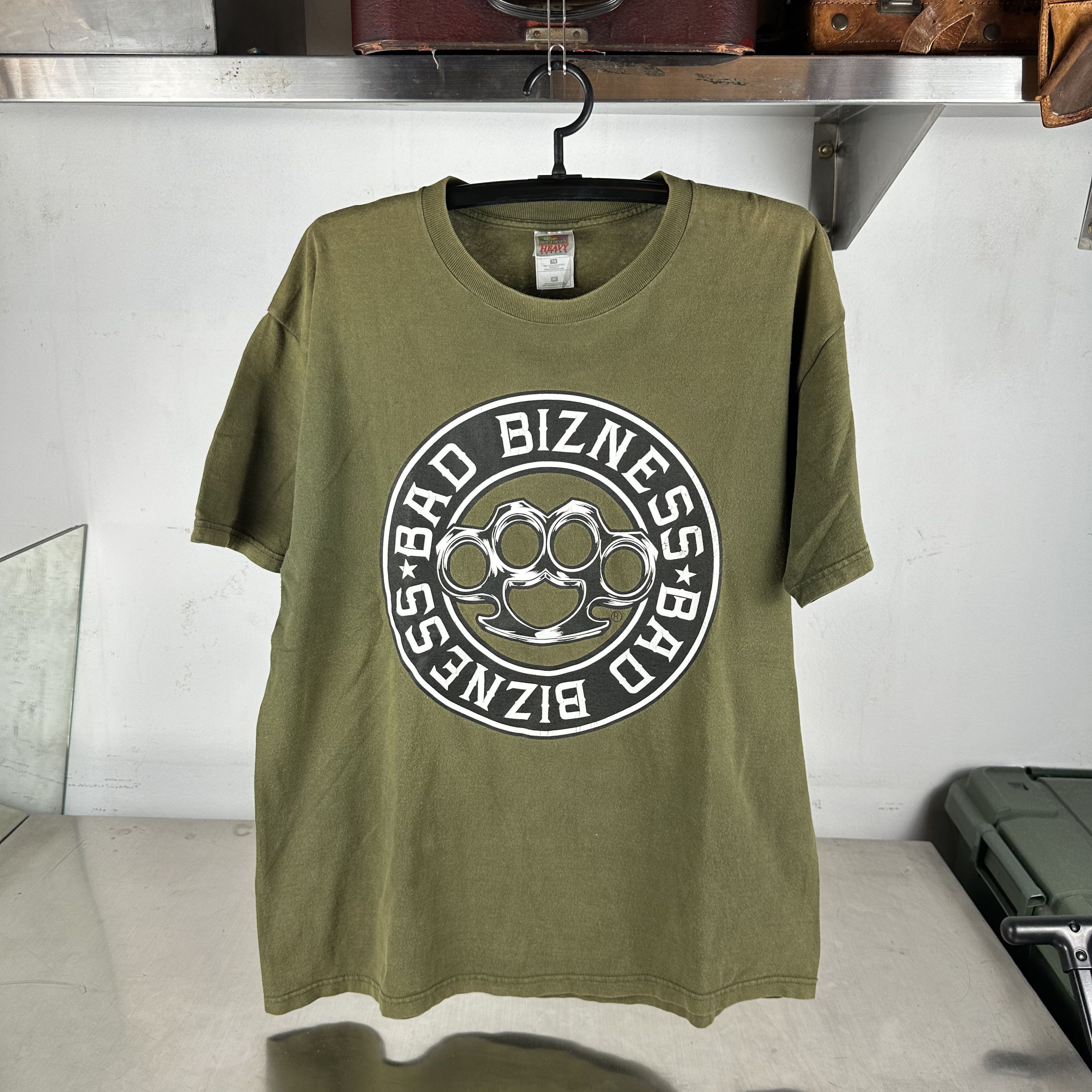 Vintage Vintage 90s Bad Bizness Ink Hip Hop Rap Graphic T-Shirt Size US XL / EU 56 / 4 - 1 Thumbnail
