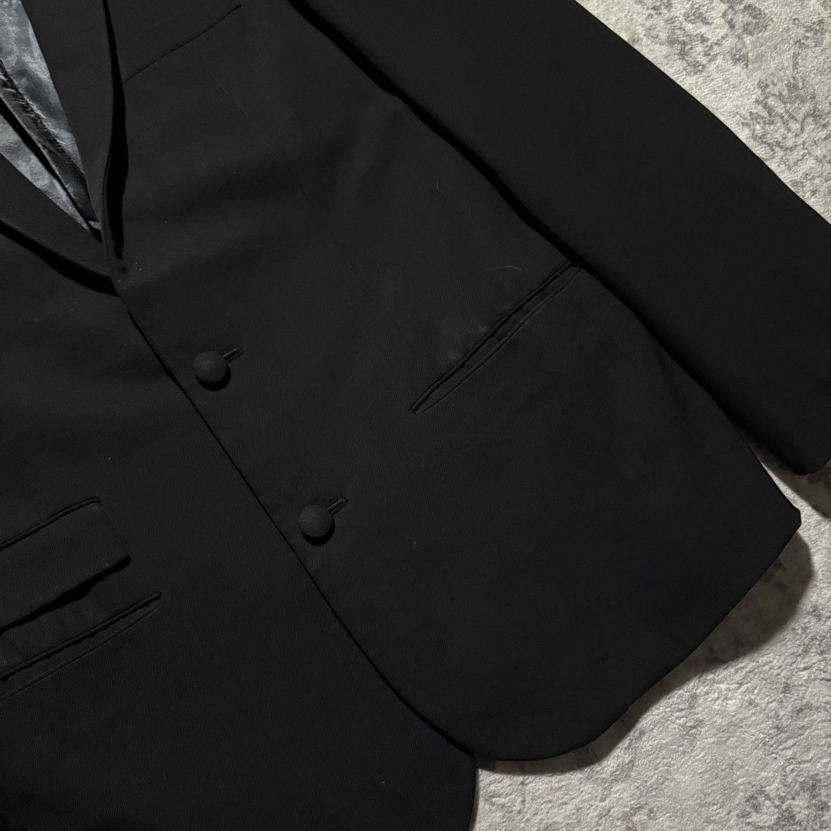 Number (N)ine Number (N)ine AW03 Paneled Pinstripe Blazer Jacket | Size 5 Size 50R - 3 Thumbnail