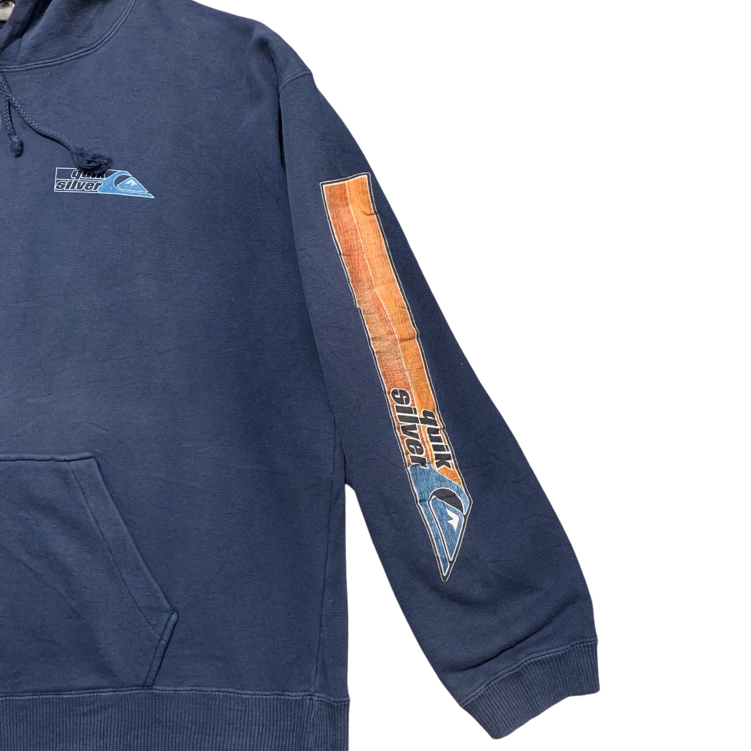 Quiksilver Vintage Quiksilver Hoodie Size US XL / EU 56 / 4 - 4 Thumbnail
