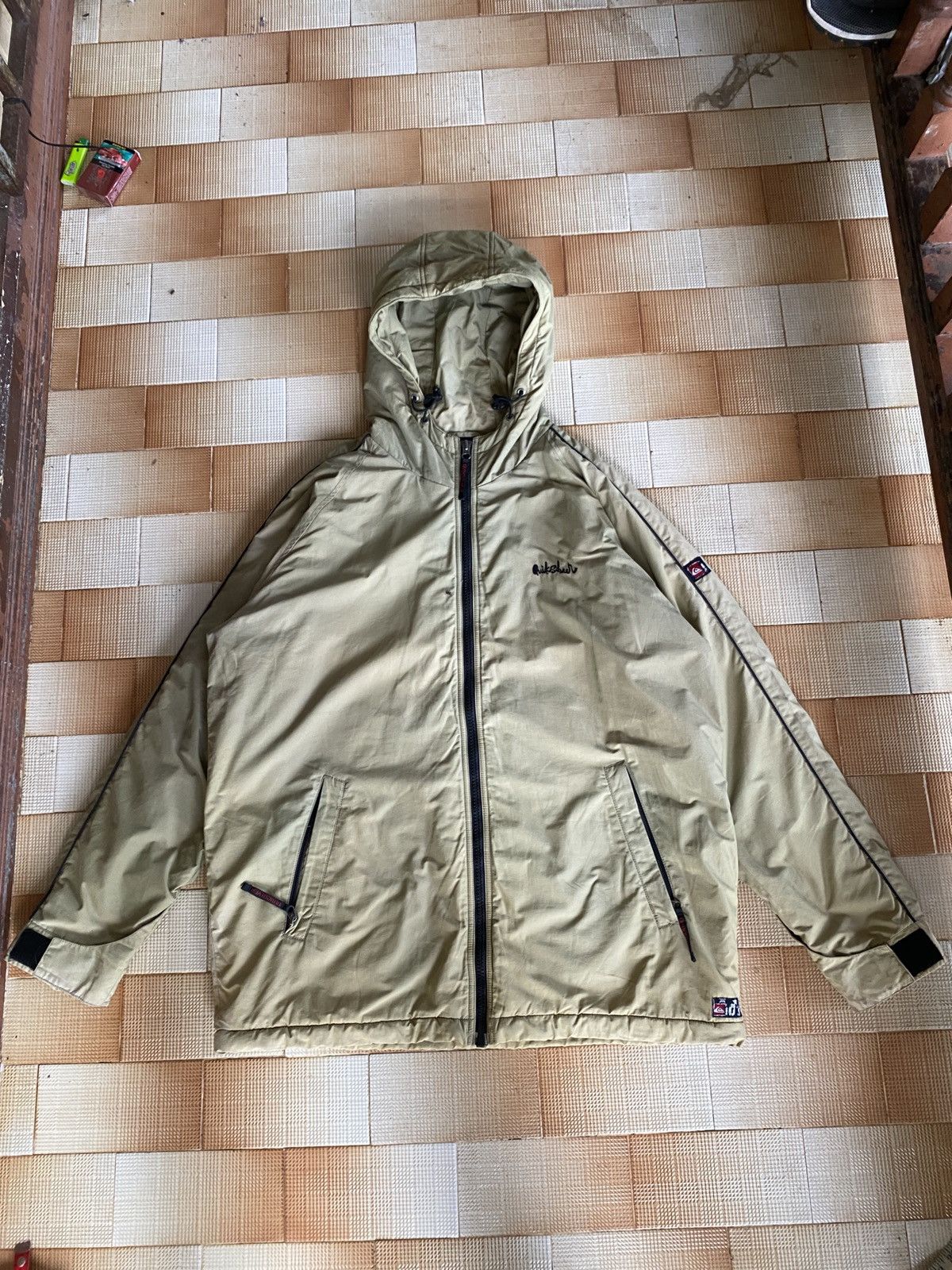 Quiksilver × Vintage Vintage quiksilver jacket Size US L / EU 52-54 / 3 - 1 Thumbnail
