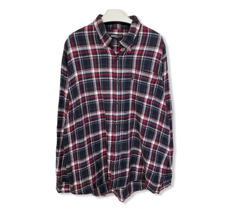 Michiko Koshino Michiko Koshino London Plaid Tartan Flannel Shirt 👕 ...