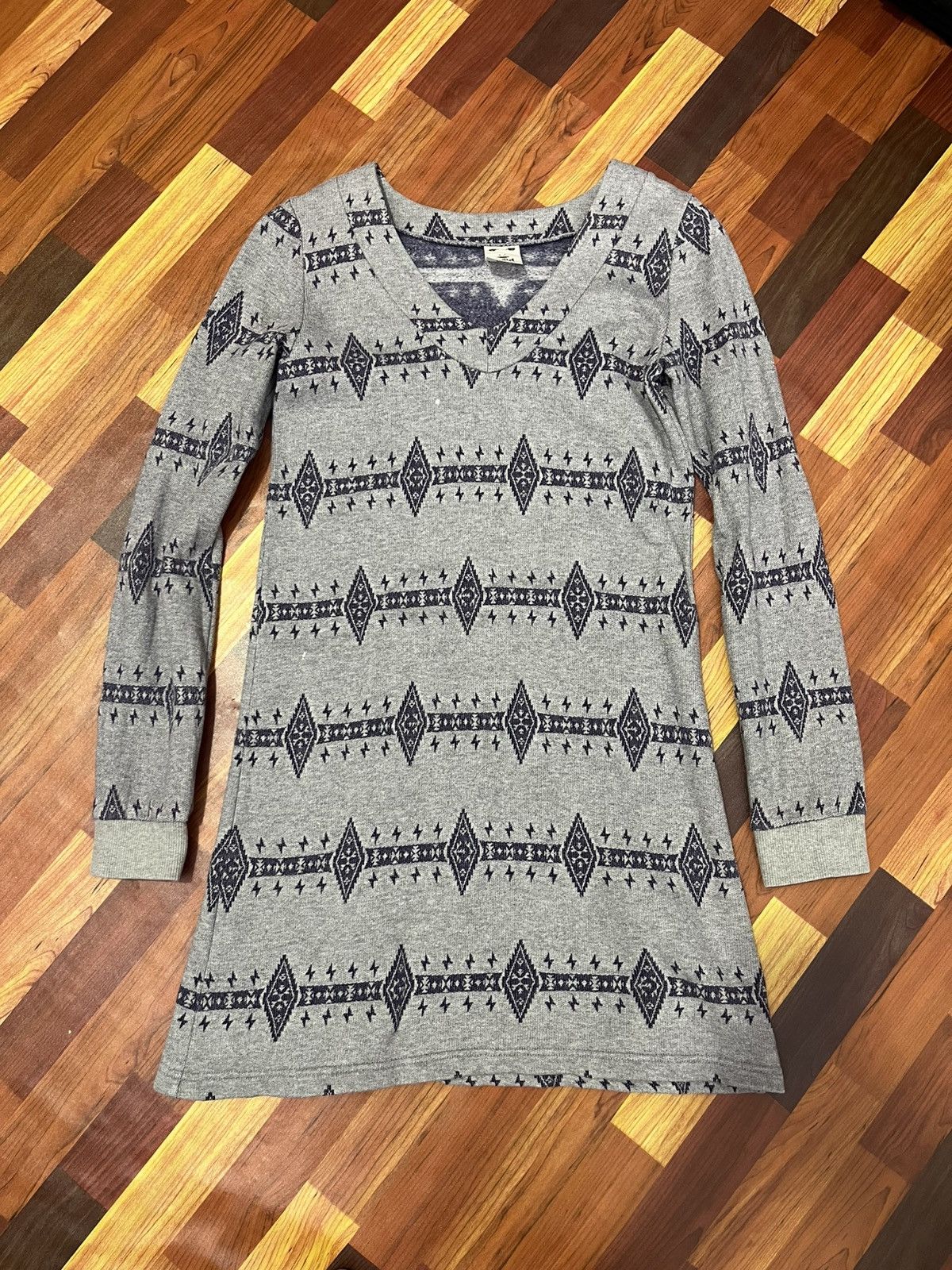 X-Girl X-girl Tribal Pattern Long Sleeve Dress Size S / US 4 / IT 40 - 15 Thumbnail
