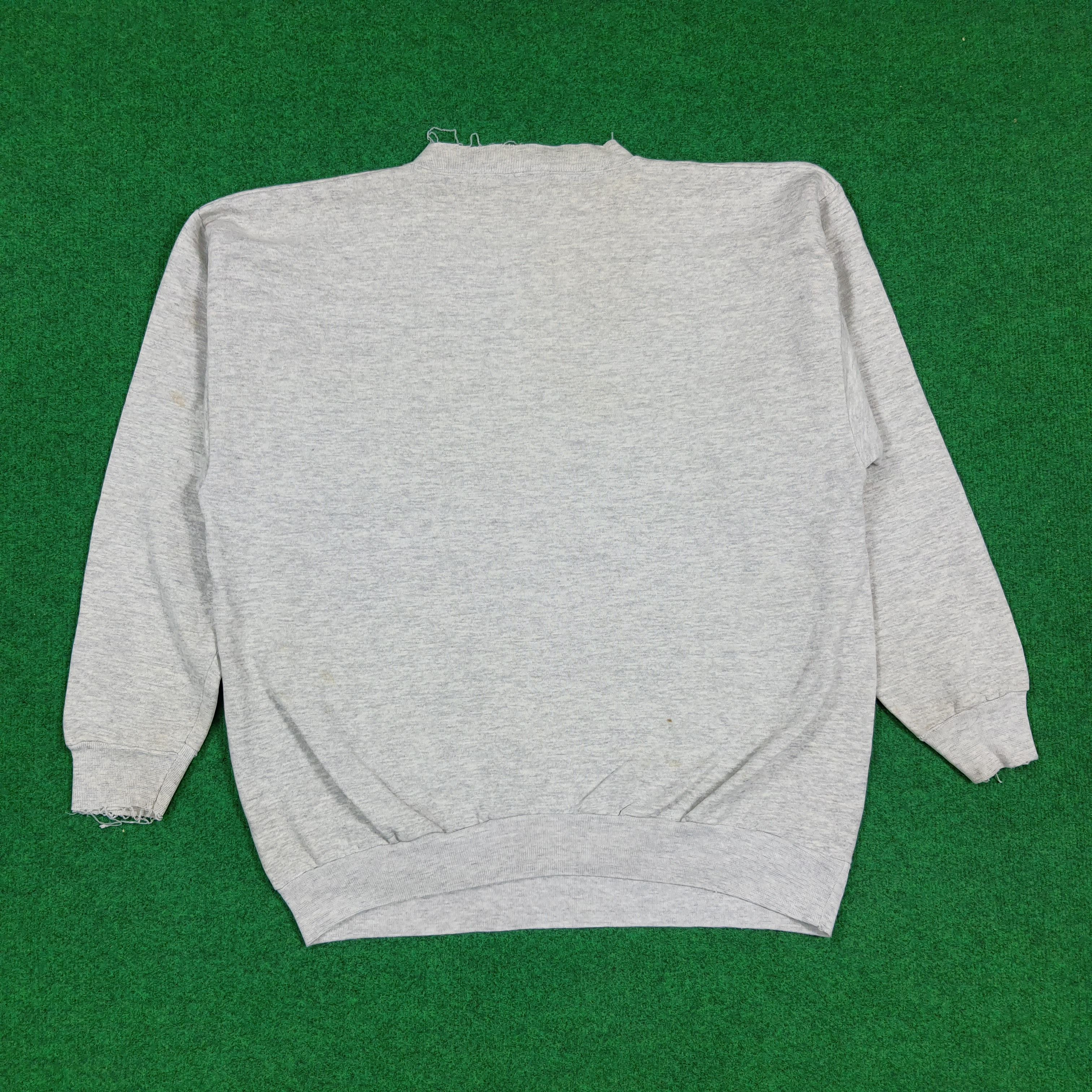 Warner Bros Vintage 90s Looney Tunes Blunt Humour Sweatshirt C298N6 Size US L / EU 52-54 / 3 - 4 Thumbnail