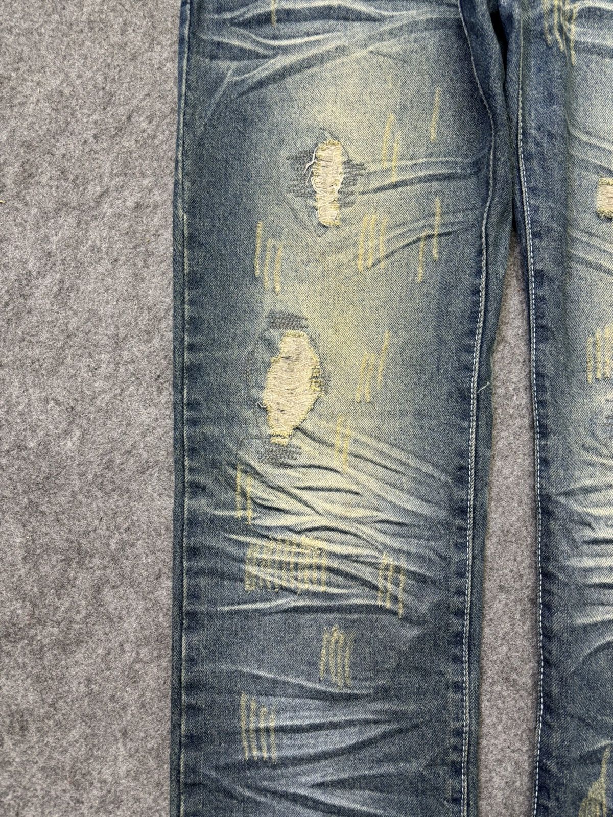 Japanese Brand Superubis Heavy Art Denim F779 Size US 32 / EU 48 - 6 Thumbnail