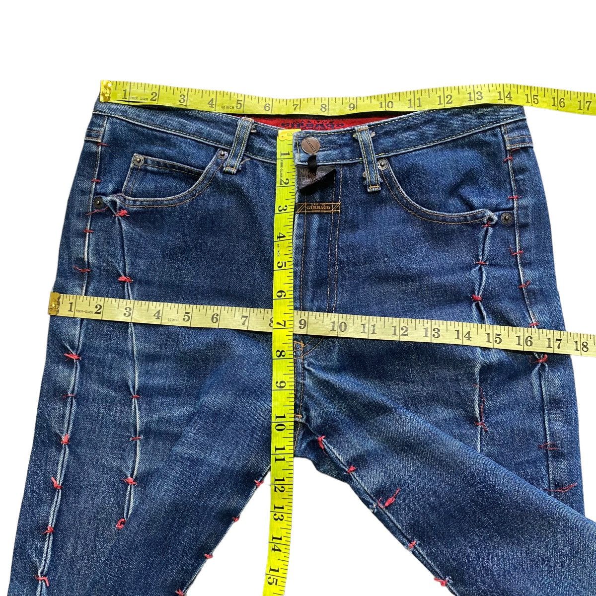 Marithe + Francois Girbaud Marithe Francois Girbaud Denim Bondage Jeans Size 28" / US 6 / IT 42 - 16 Thumbnail