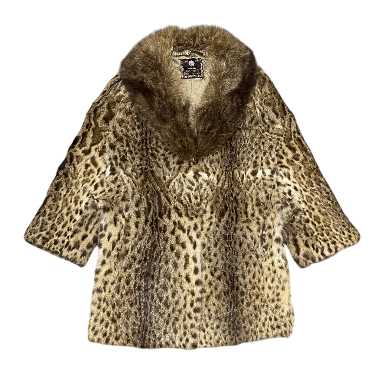 Japanese Brand Vintage Kudo Fur Leopard Coat Size US M / EU 48-50 / 2 - 1 Thumbnail