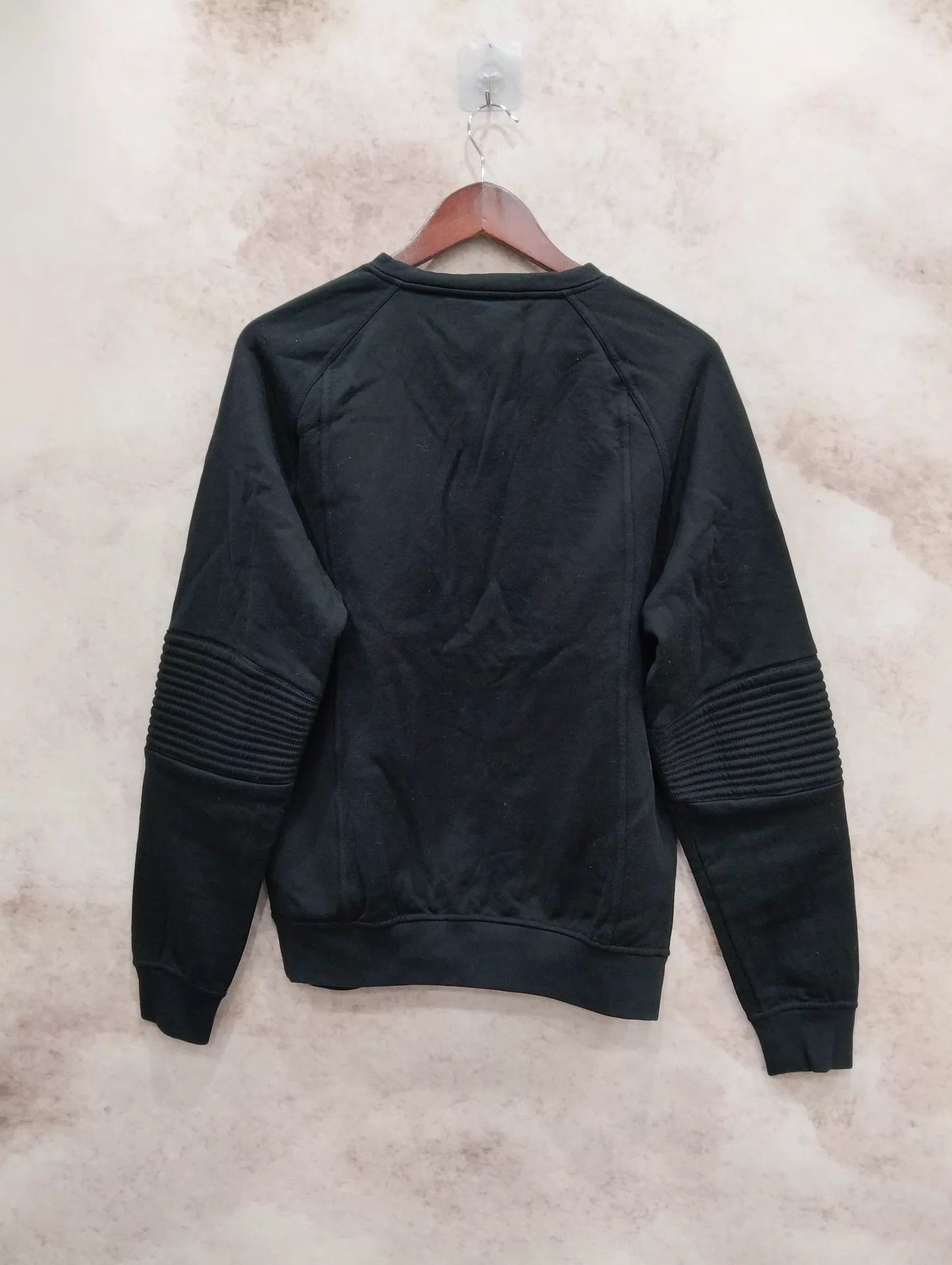 Versace VERSACE Medusa Leather Panel V-neck Pullover S Size US S / EU 44-46 / 1 - 2 Thumbnail
