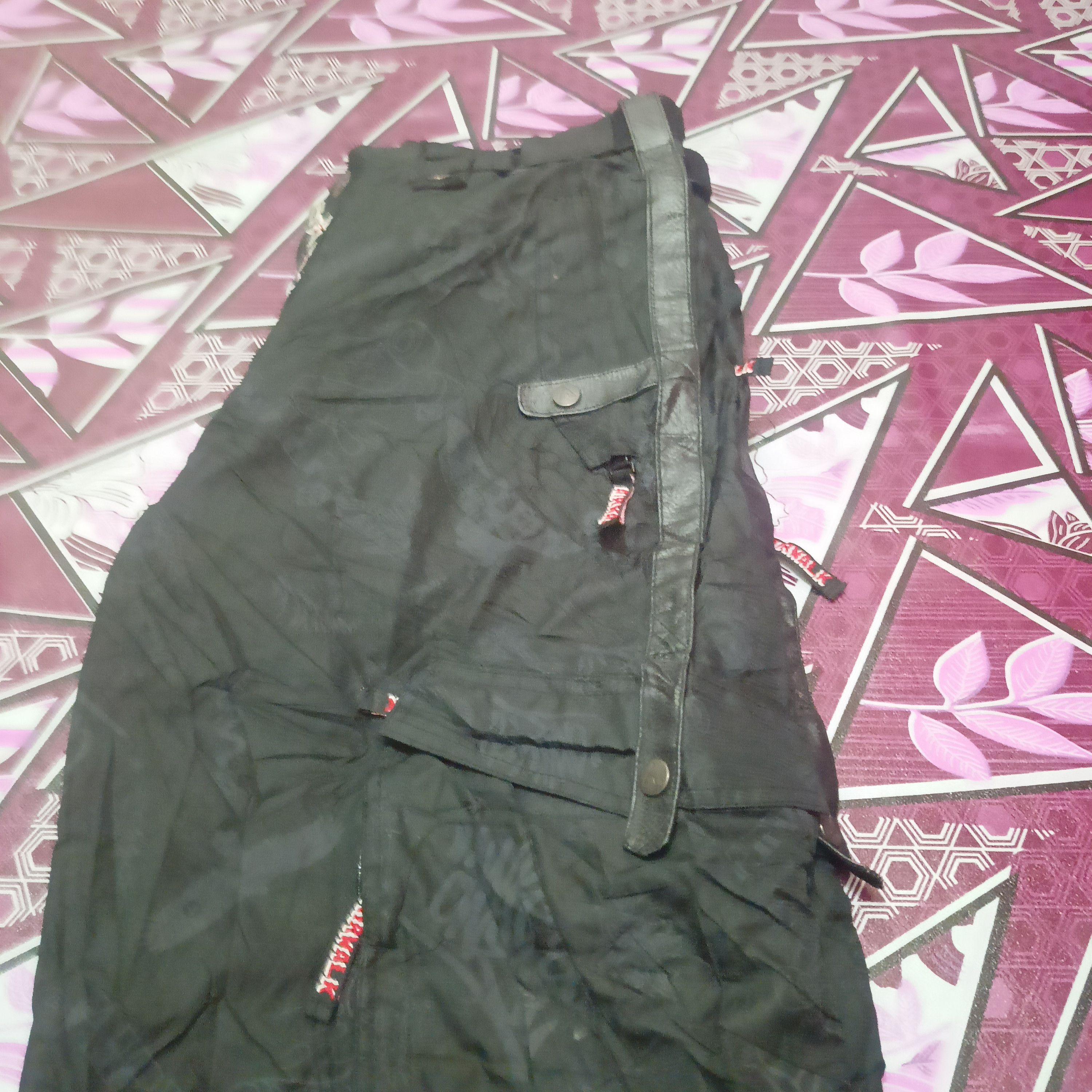 Airwalk Airwalk Multipocket Nylon Baggy Double Layer Ski Pants Size US 31 - 19 Thumbnail