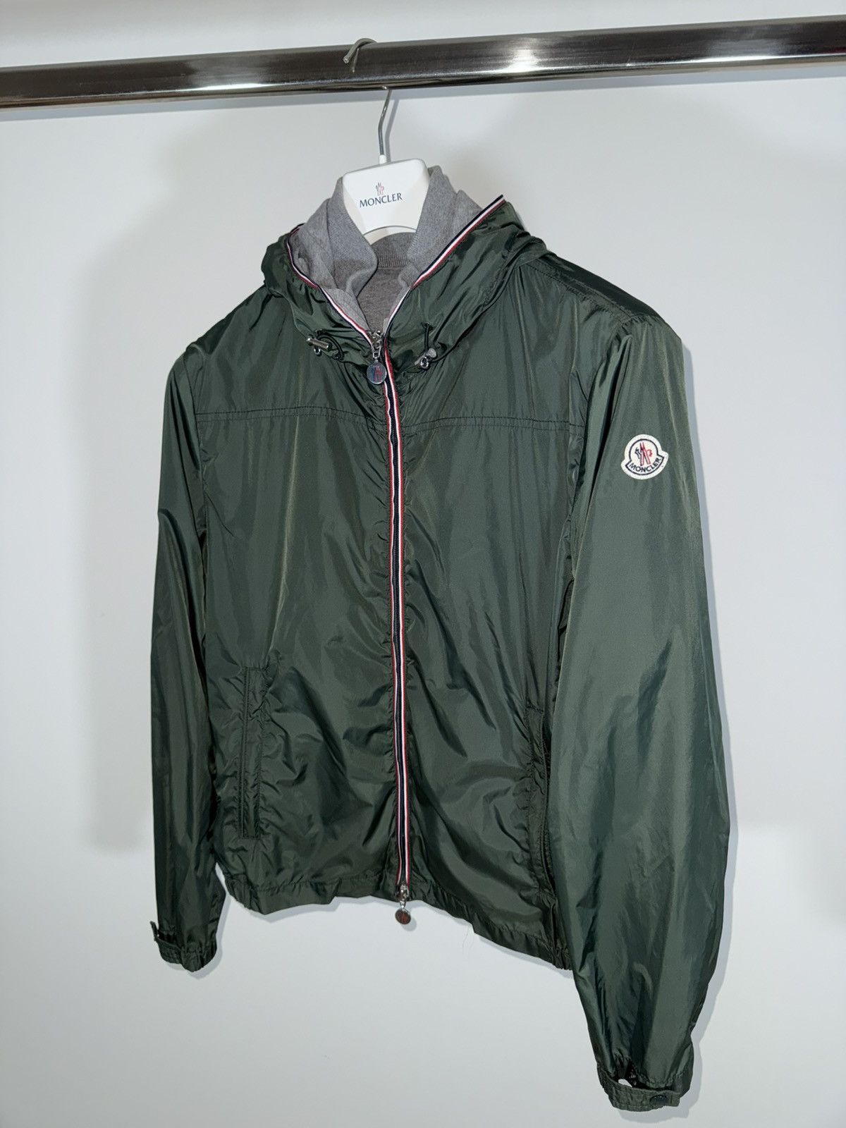 Moncler Moncler Men’s Jacket Urville Size 2 (S) Green Size US S / EU 44-46 / 1 - 2 Thumbnail