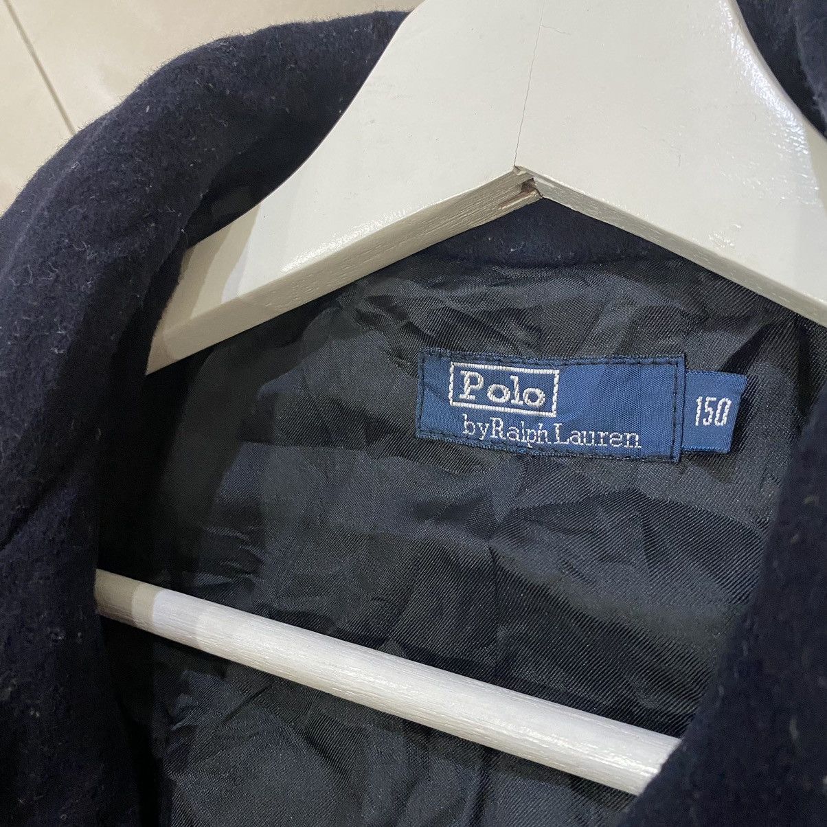 Polo Ralph Lauren ☀️POLO RALPH LAUREN DOUBLE BREASTED WOOL NAVY JACKET Size US S / EU 44-46 / 1 - 9 Thumbnail