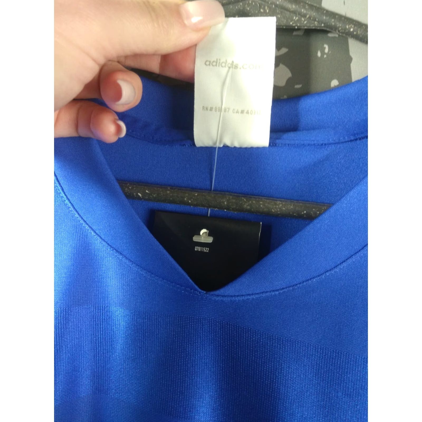 Adidas Adidas Jersey Men Size M Jersey Shirt Blue Adidas Mens Size US M / EU 48-50 / 2 - 7 Thumbnail